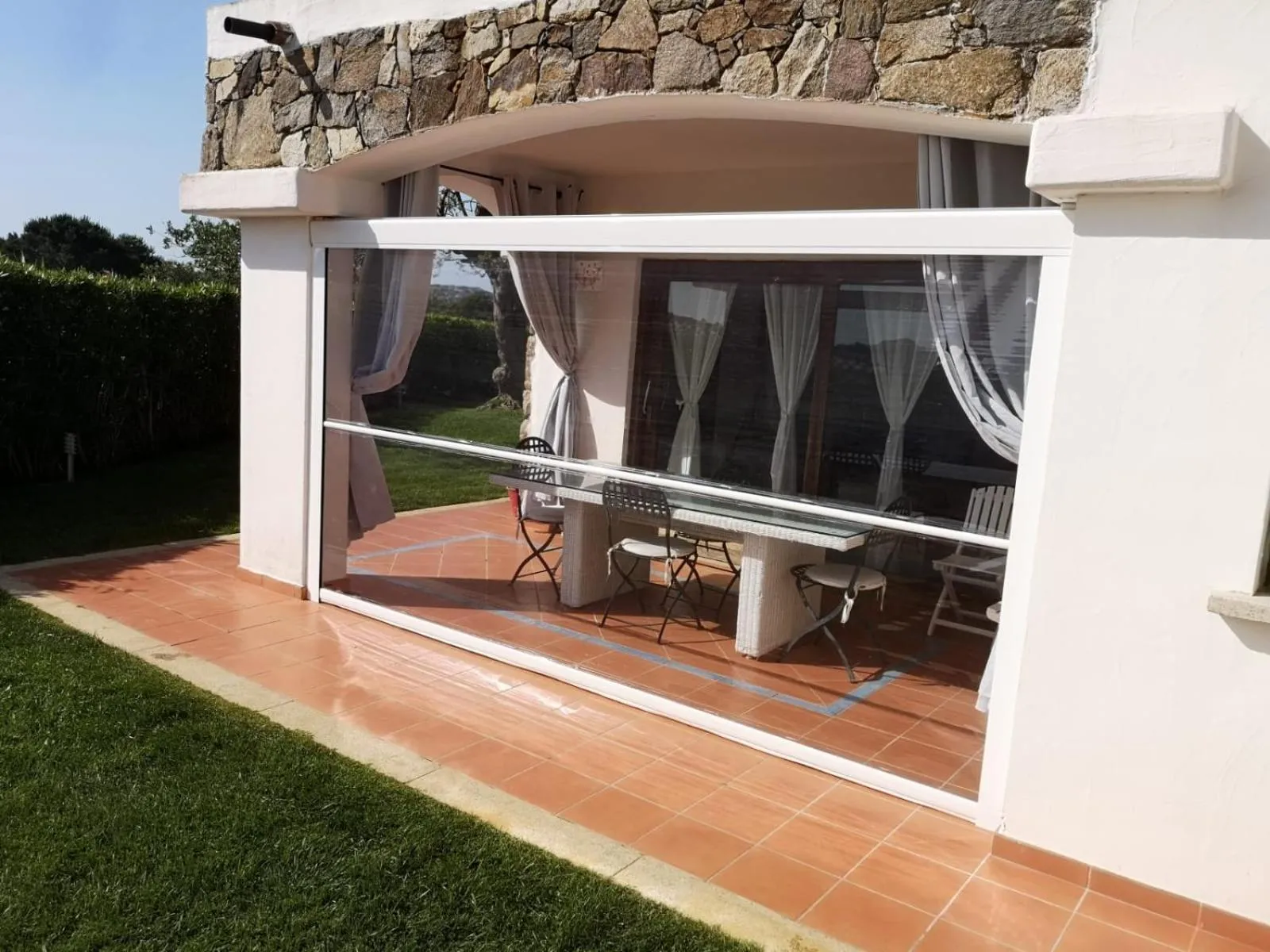 Patio in Villa Smeralda