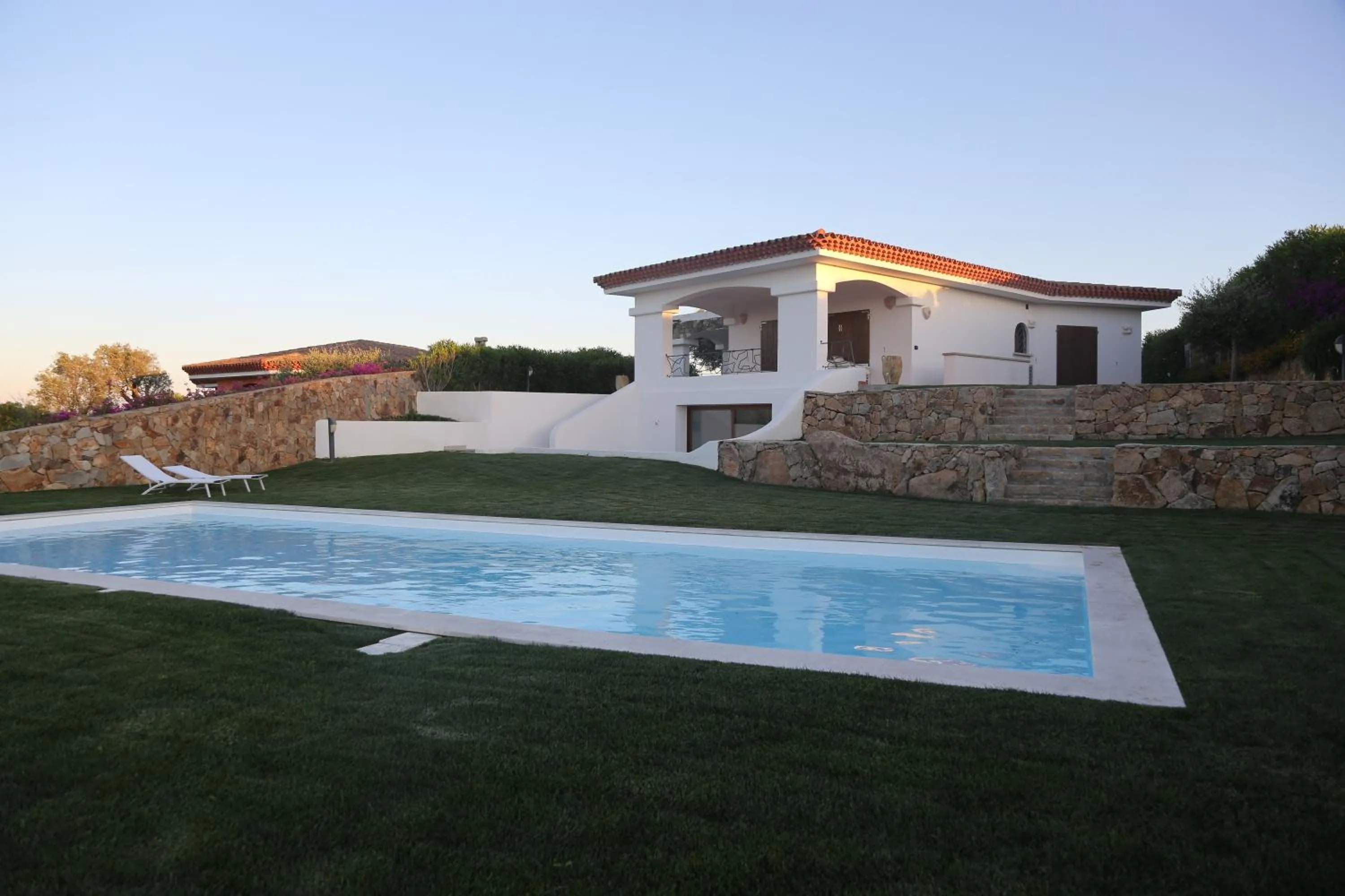 Swimming pool in Villa Smeralda