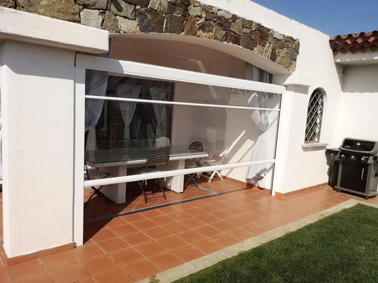 Patio in Villa Smeralda