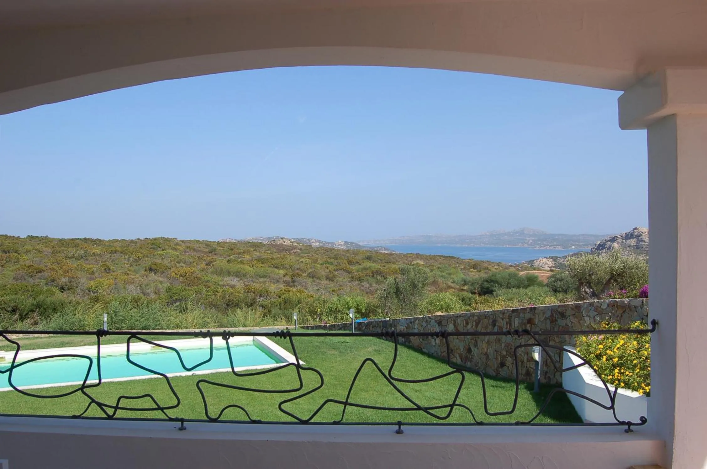 View (from property/room) in Villa Smeralda