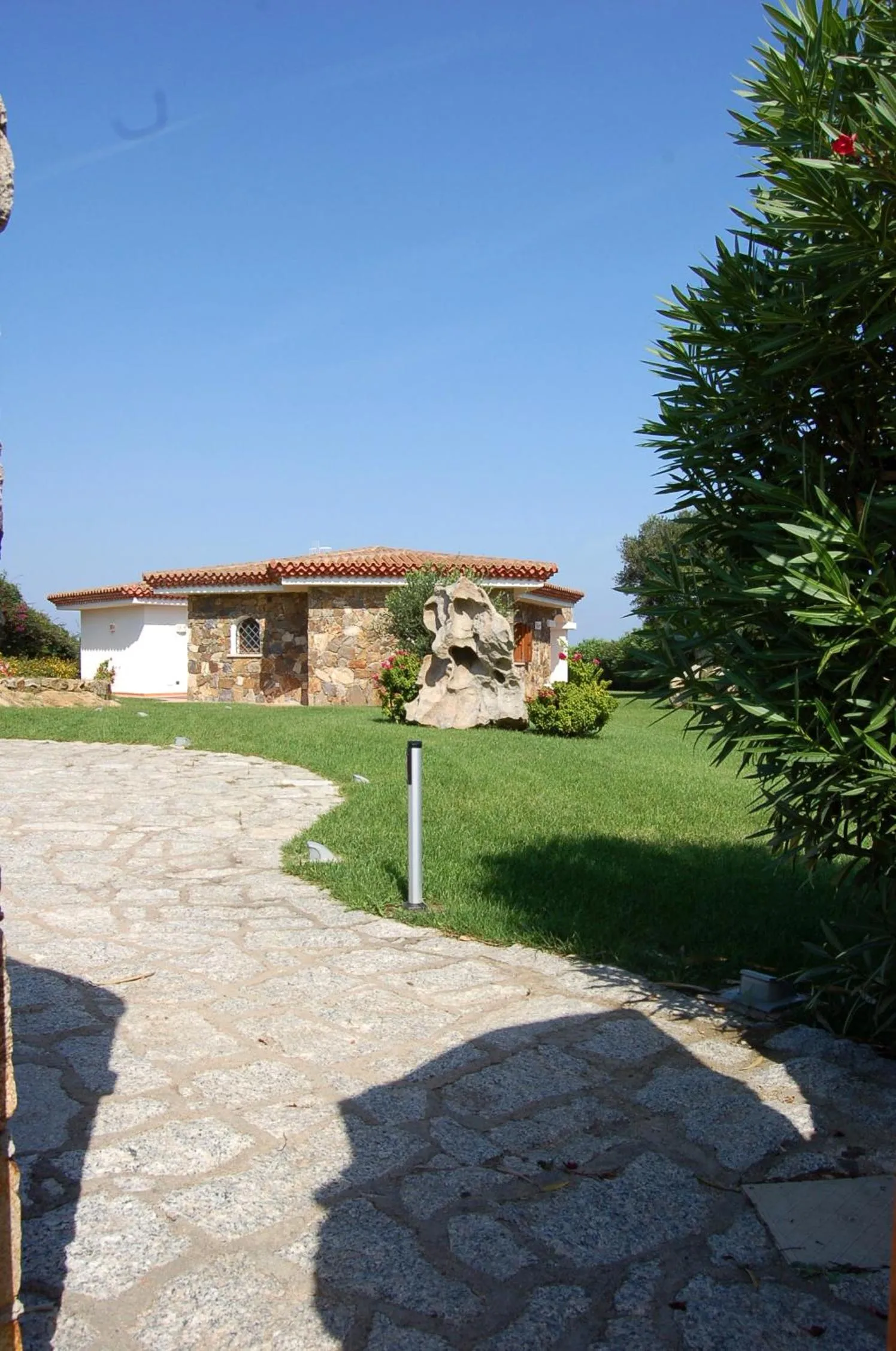 Facade/entrance in Villa Smeralda