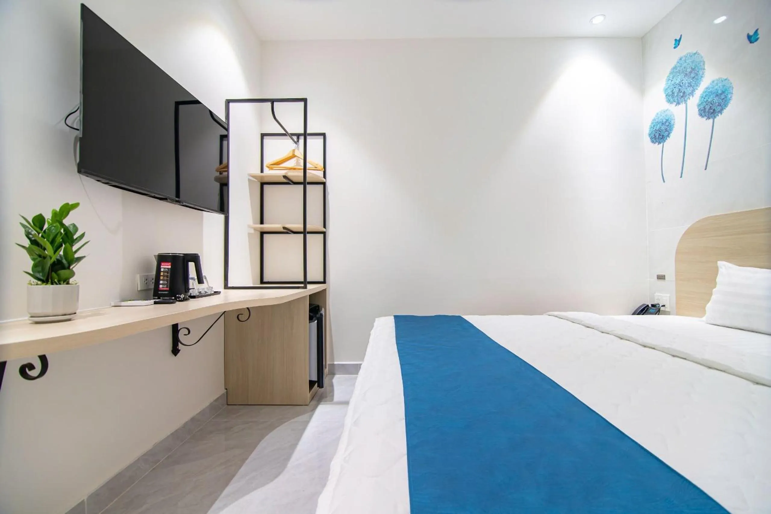 Bed in Bin Bin Hotel 14 Near Vstar School D7