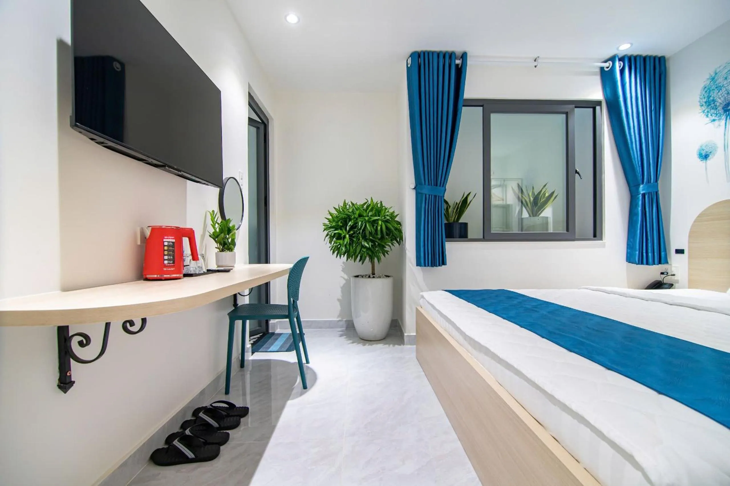 Bed in Bin Bin Hotel 14 Near Vstar School D7