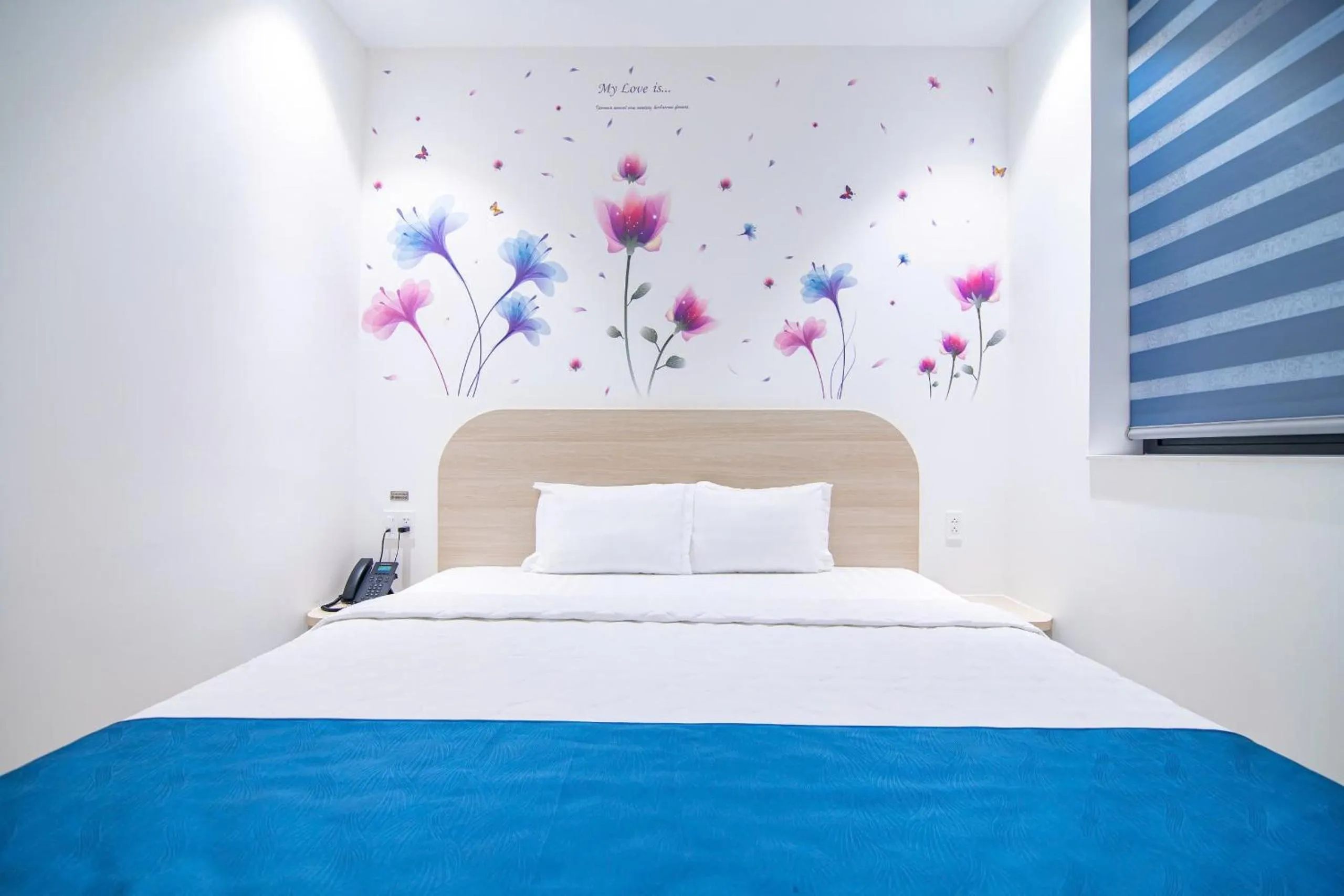 Bed in Bin Bin Hotel 14 Near Vstar School D7