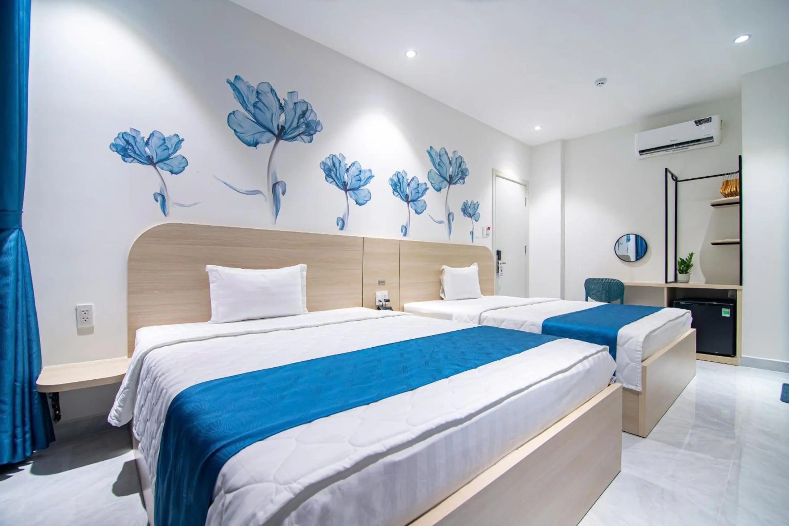 Bed in Bin Bin Hotel 14 Near Vstar School D7