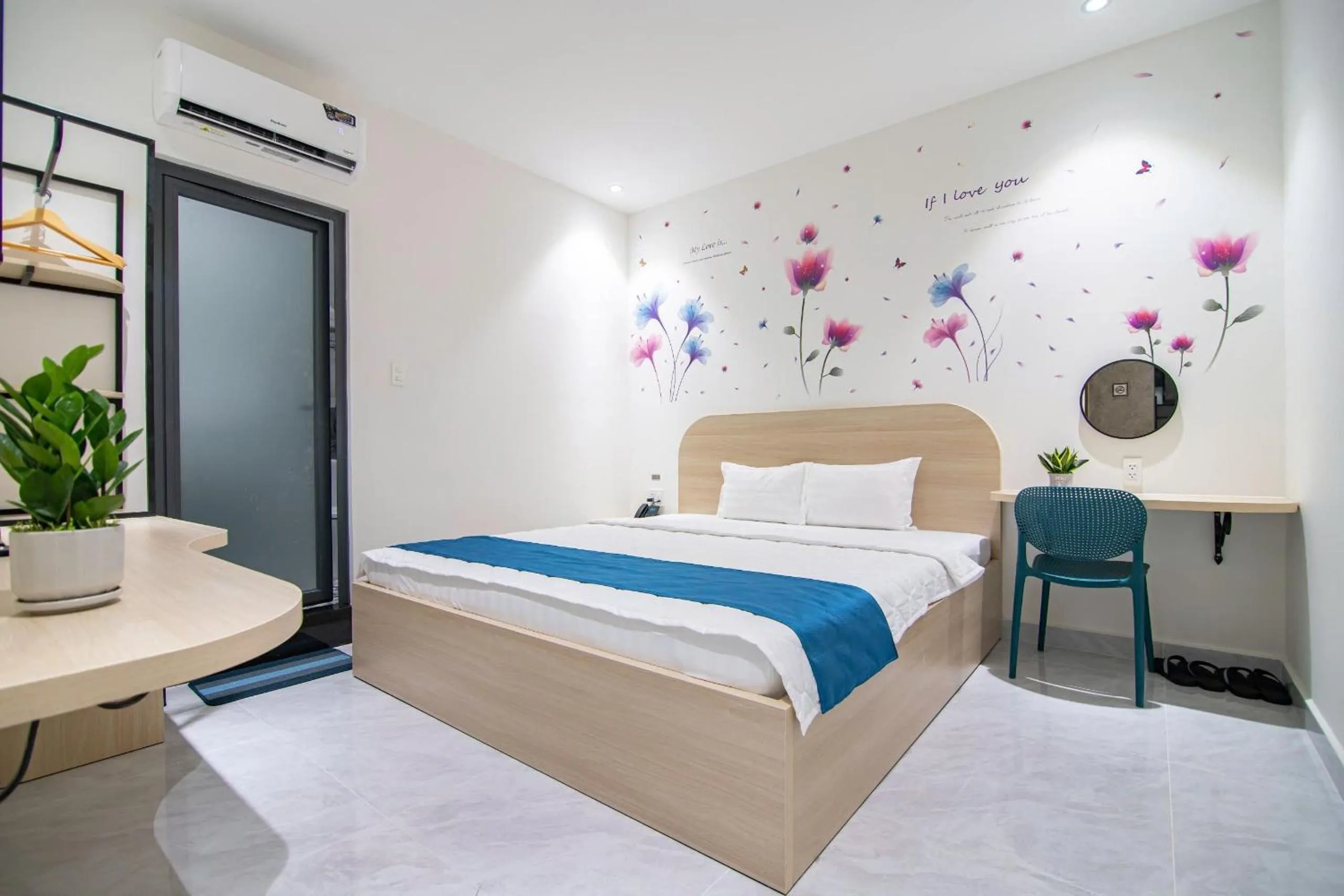 Bed in Bin Bin Hotel 14 Near Vstar School D7