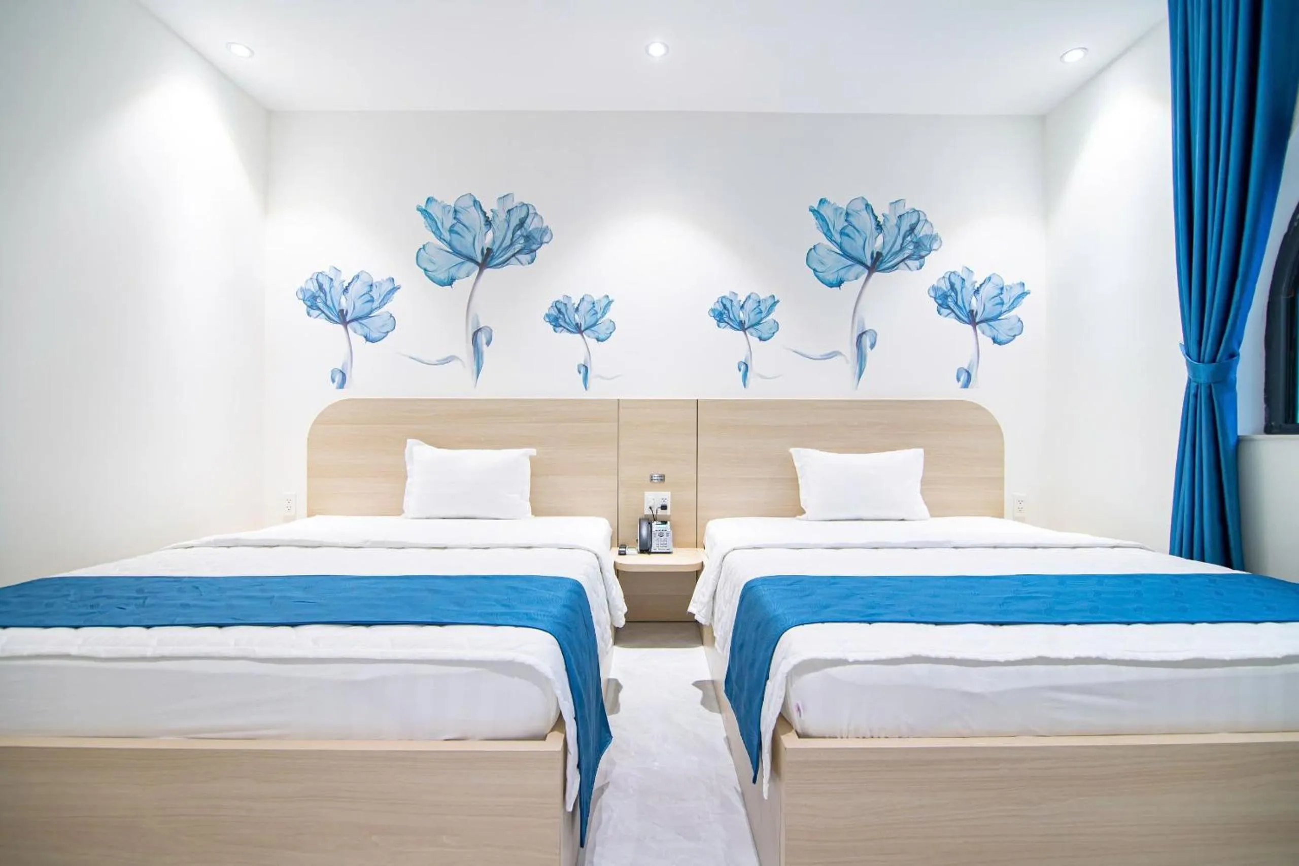 Bed in Bin Bin Hotel 14 Near Vstar School D7