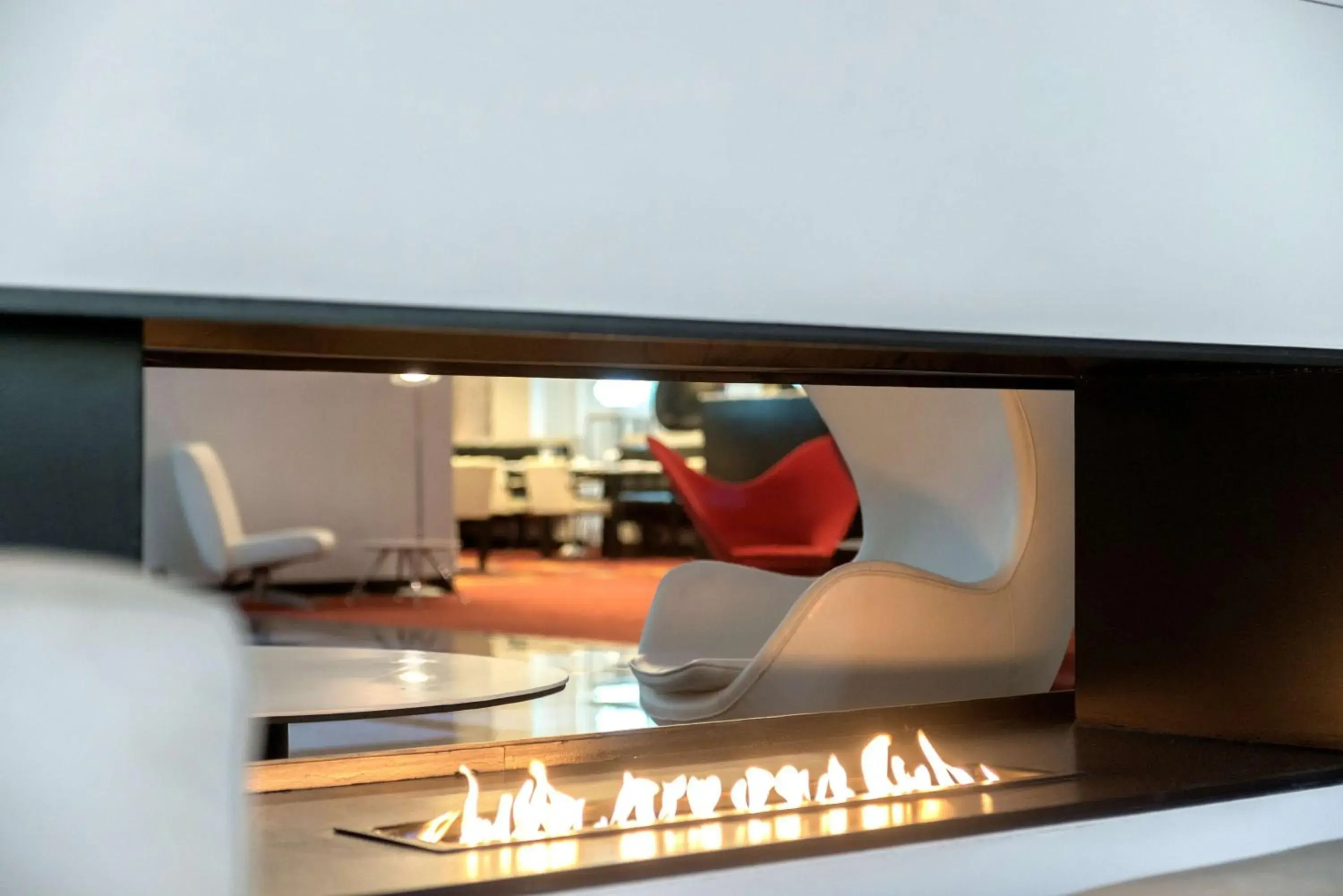 Lounge or bar in Hilton Madrid Airport Lounge or bar in Hilton Madrid Airport