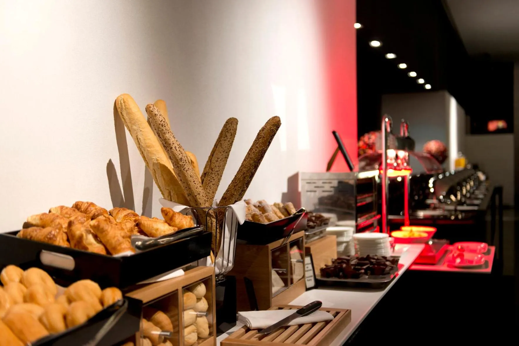 Breakfast in Hilton Madrid Airport