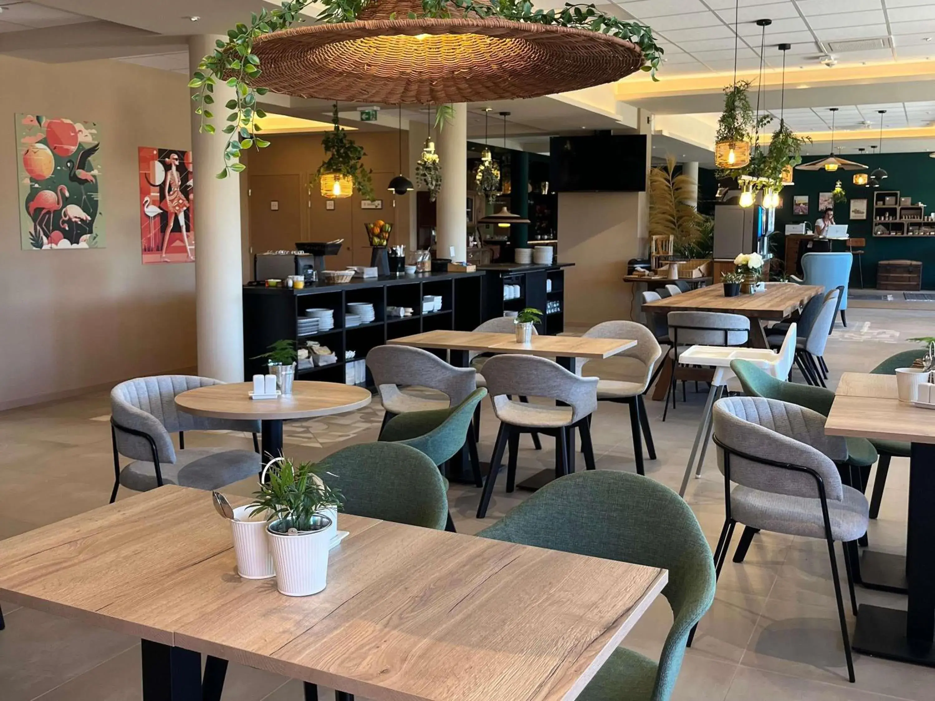 Breakfast in Ibis Budget Porte de Camargue Breakfast in Ibis Budget Porte de Camargue