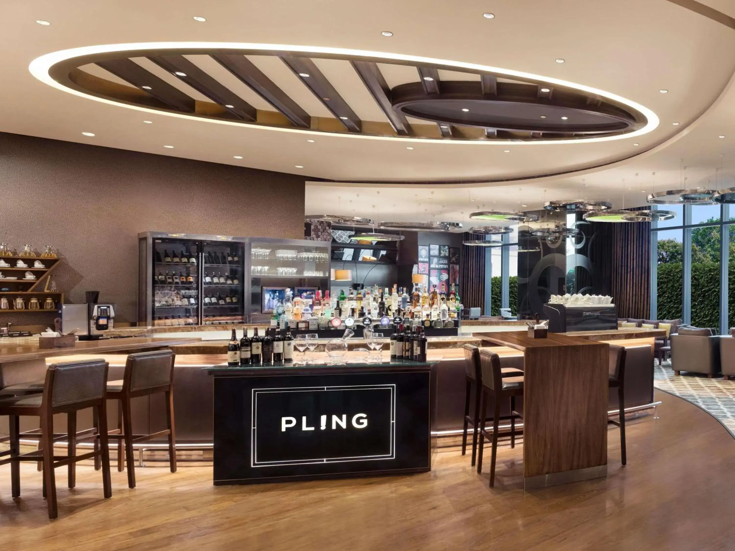 Lounge or bar in Pullman New Delhi Aerocity Lounge or bar in Pullman New Delhi Aerocity
