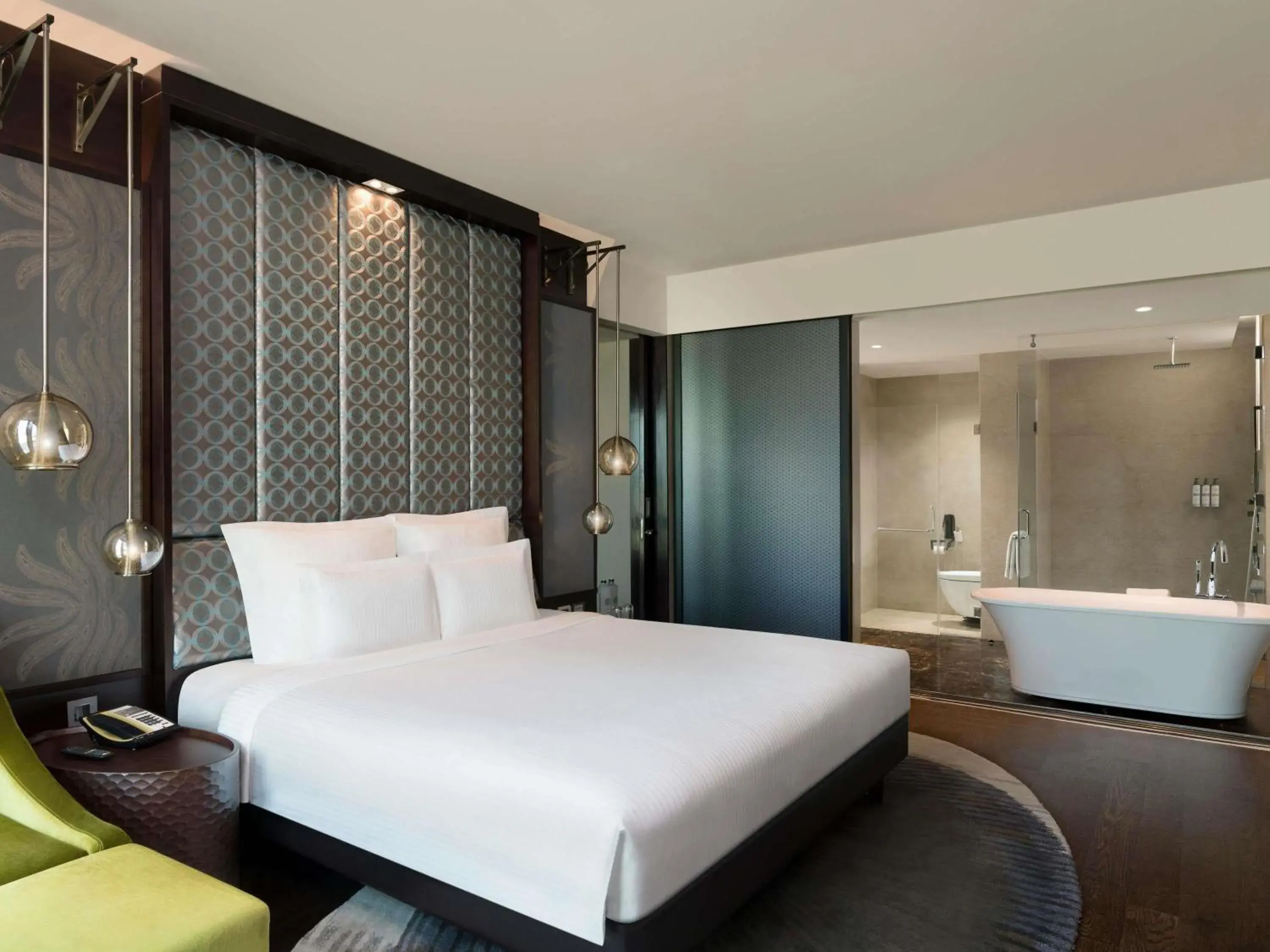 Bedroom, Bed in Pullman New Delhi Aerocity Bedroom, Bed in Pullman New Delhi Aerocity