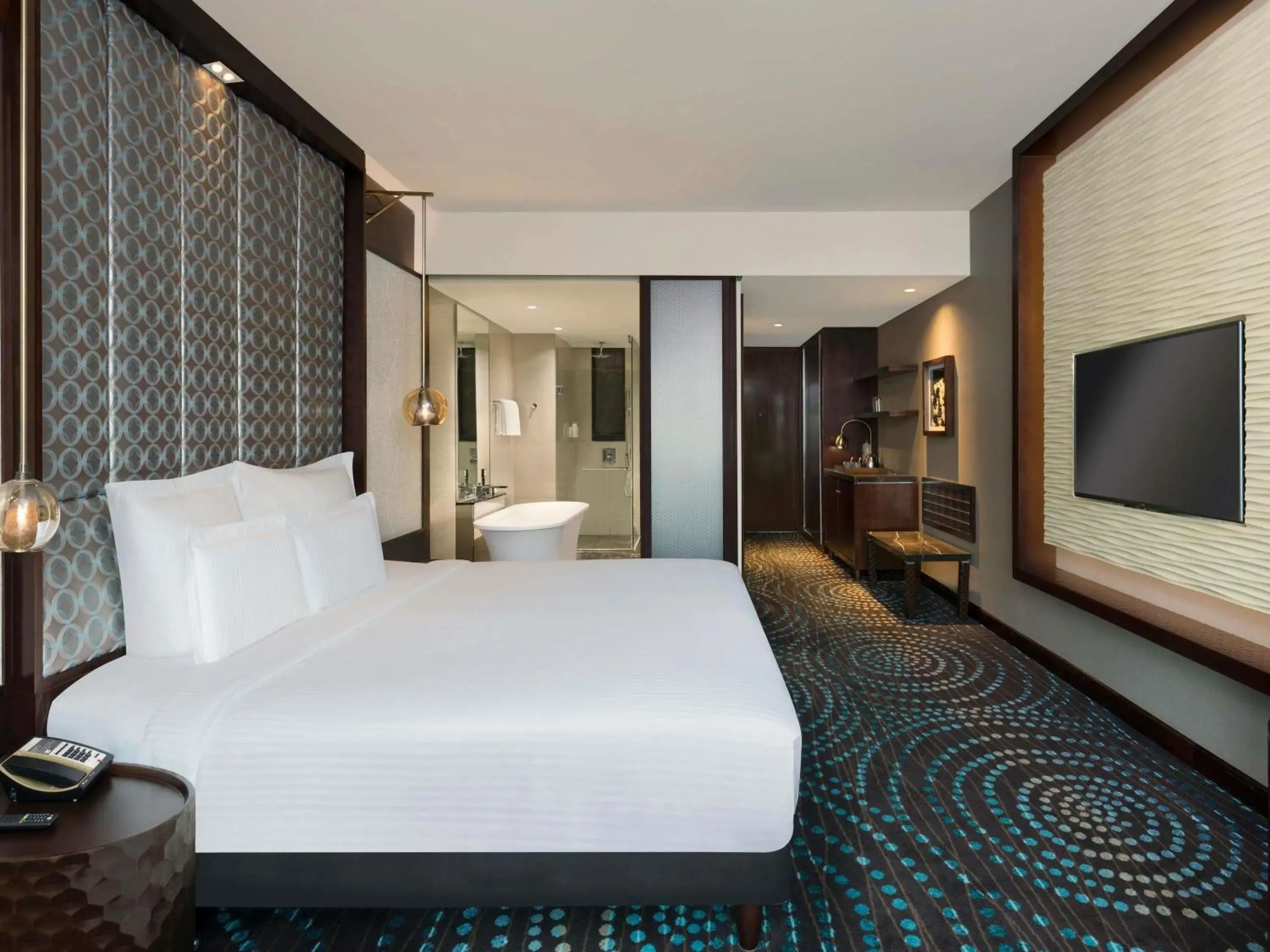 Bedroom, Bed in Pullman New Delhi Aerocity Bedroom, Bed in Pullman New Delhi Aerocity