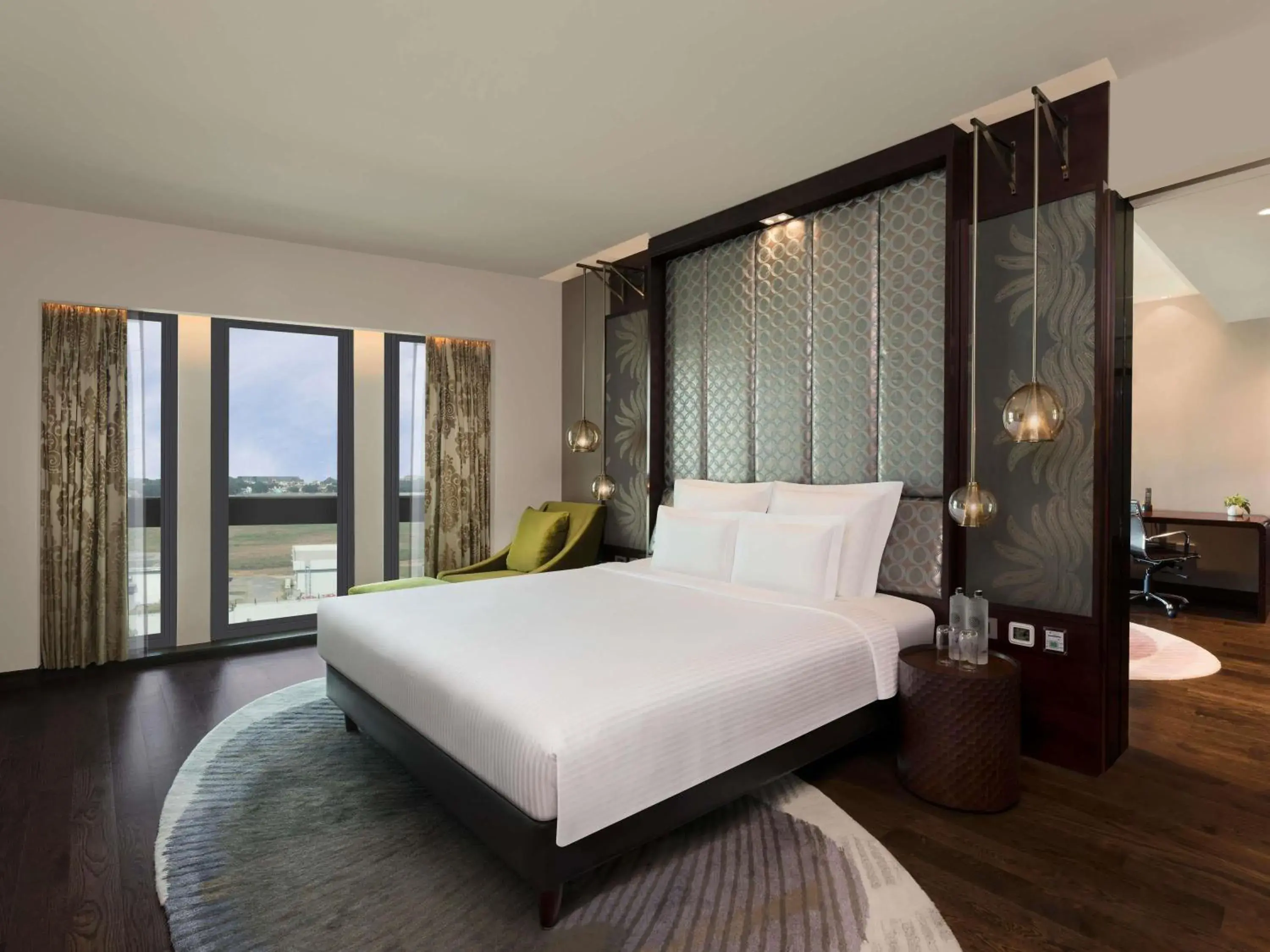 Bedroom, Bed in Pullman New Delhi Aerocity Bedroom, Bed in Pullman New Delhi Aerocity