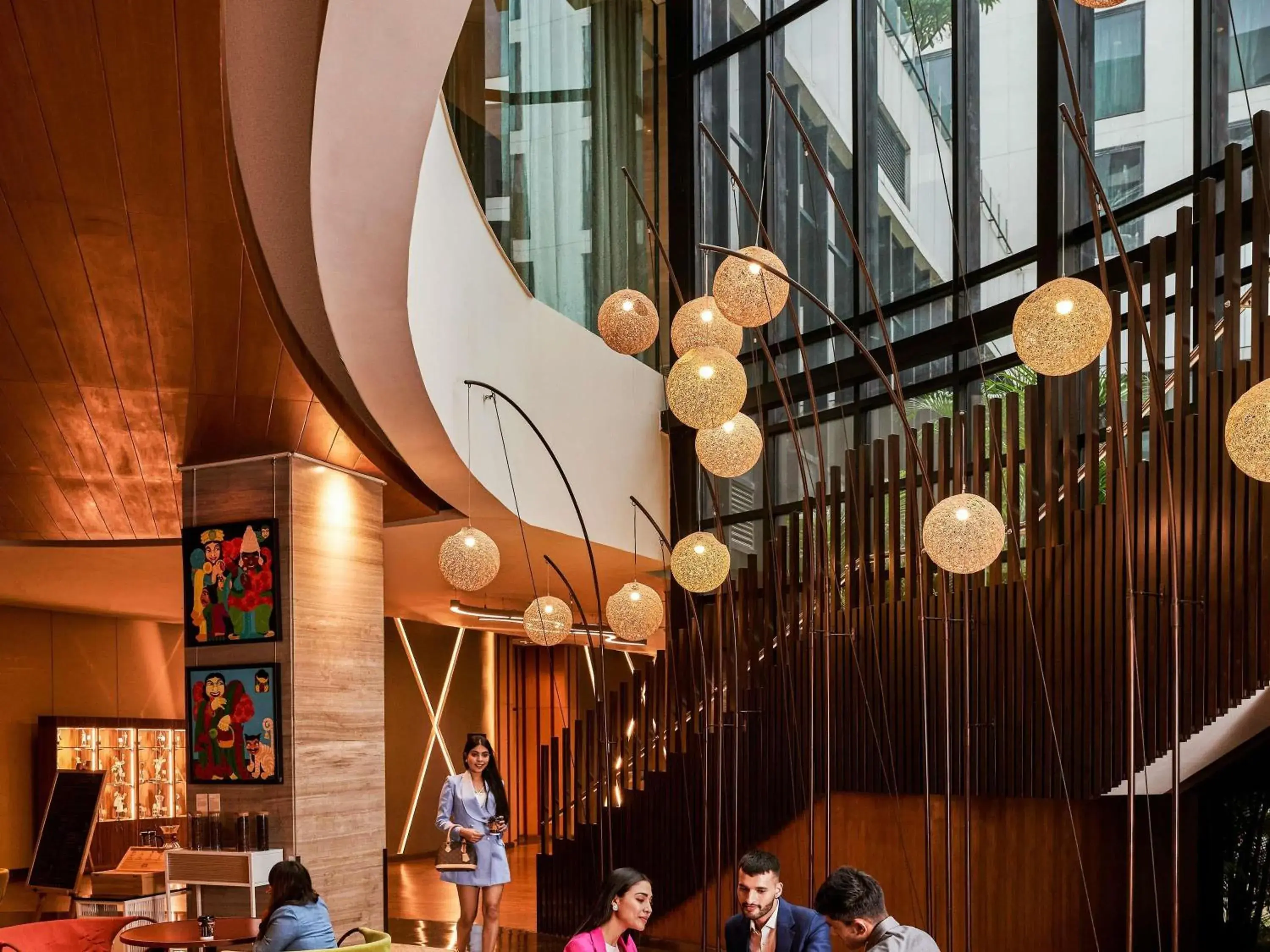 Property building in Pullman New Delhi Aerocity Property building in Pullman New Delhi Aerocity