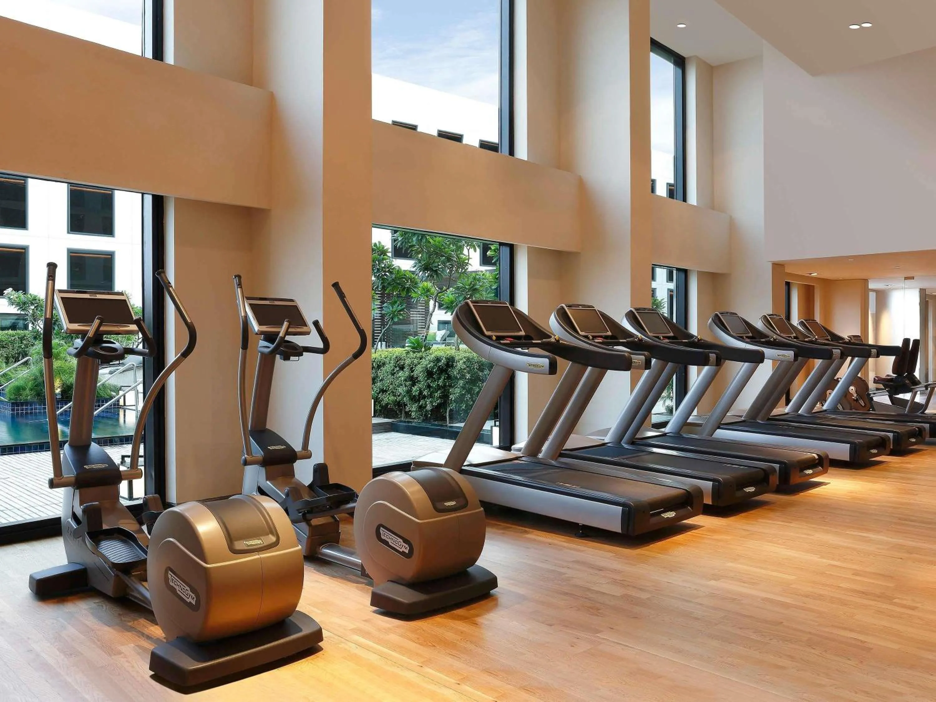 Fitness centre/facilities in Pullman New Delhi Aerocity