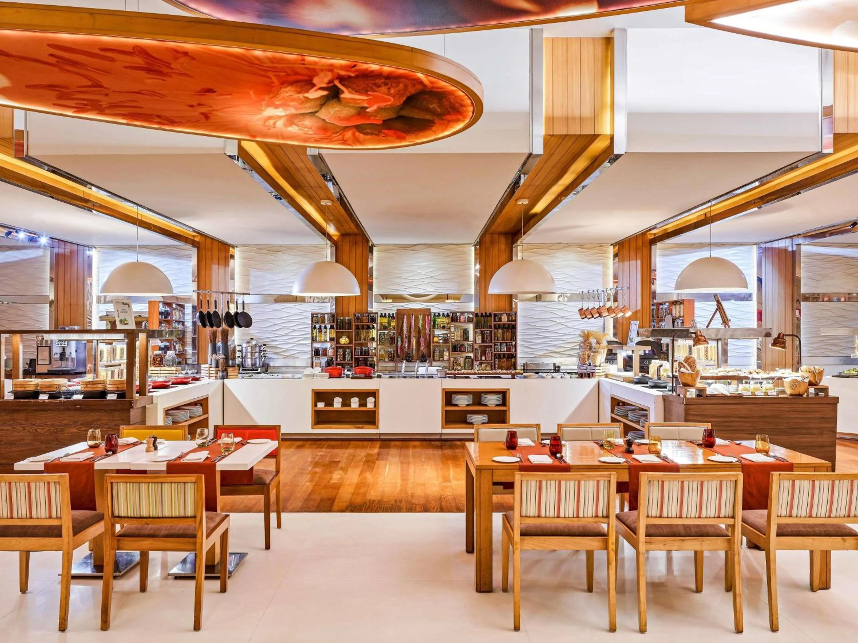 Restaurant/places to eat in Pullman New Delhi Aerocity