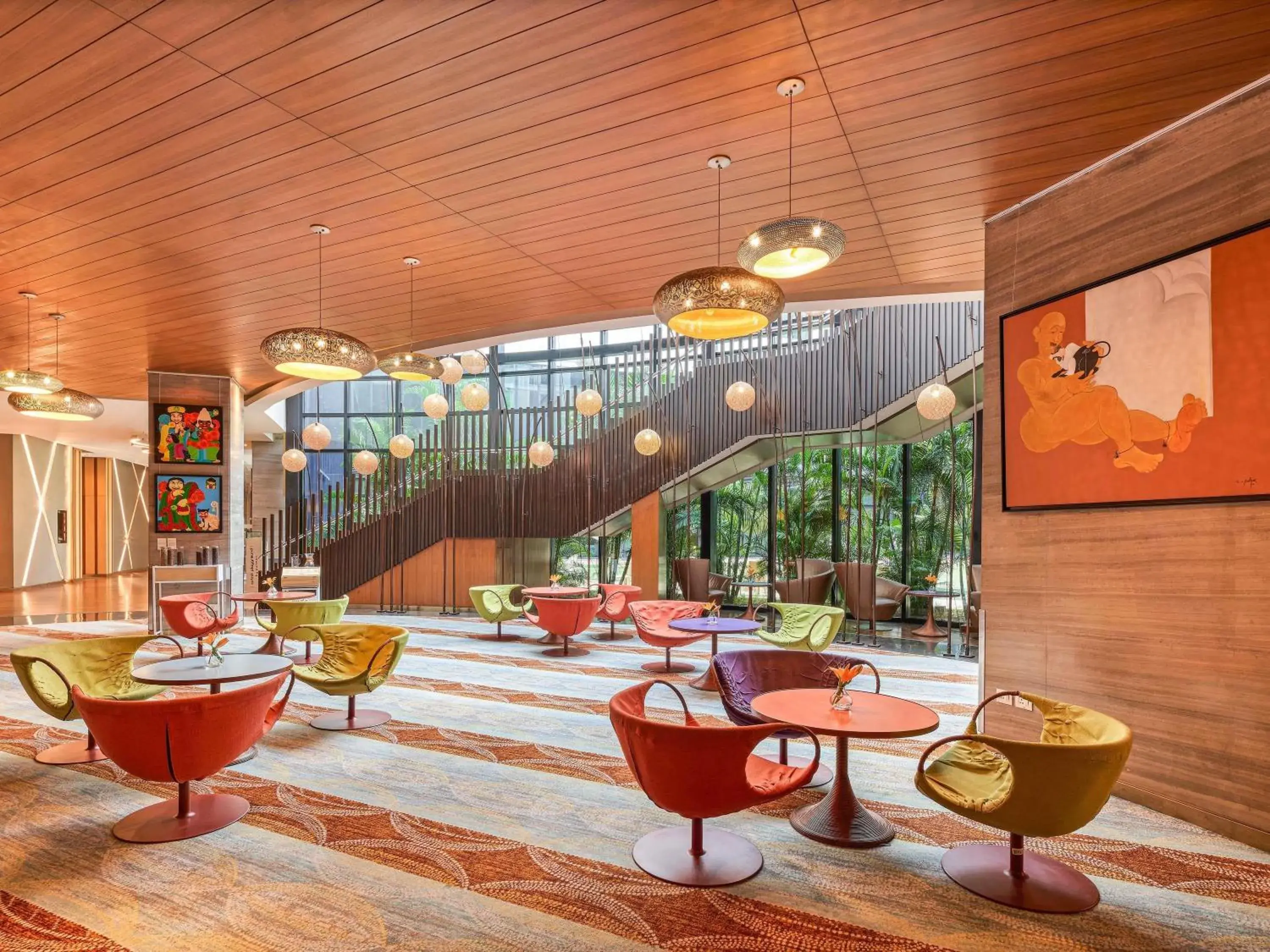 Restaurant/places to eat in Pullman New Delhi Aerocity Restaurant/places to eat in Pullman New Delhi Aerocity