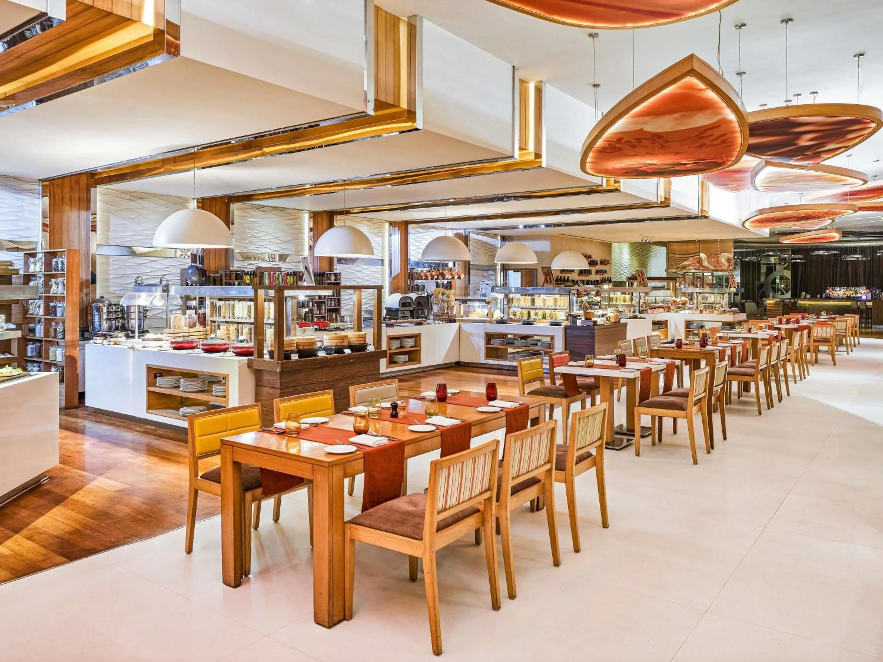 Restaurant/places to eat in Pullman New Delhi Aerocity