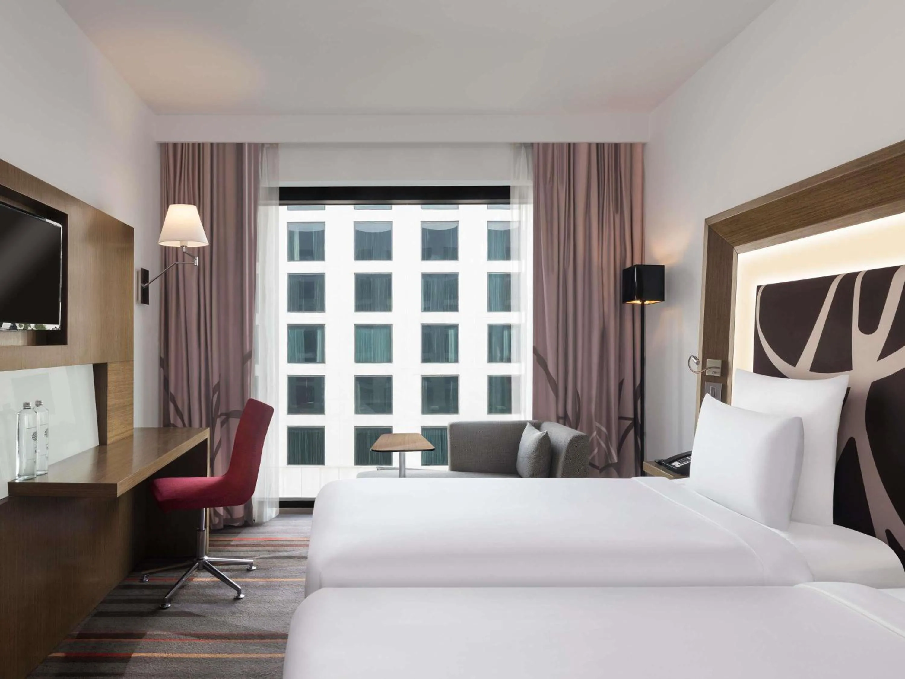 Bedroom, Bed in Novotel New Delhi Aerocity