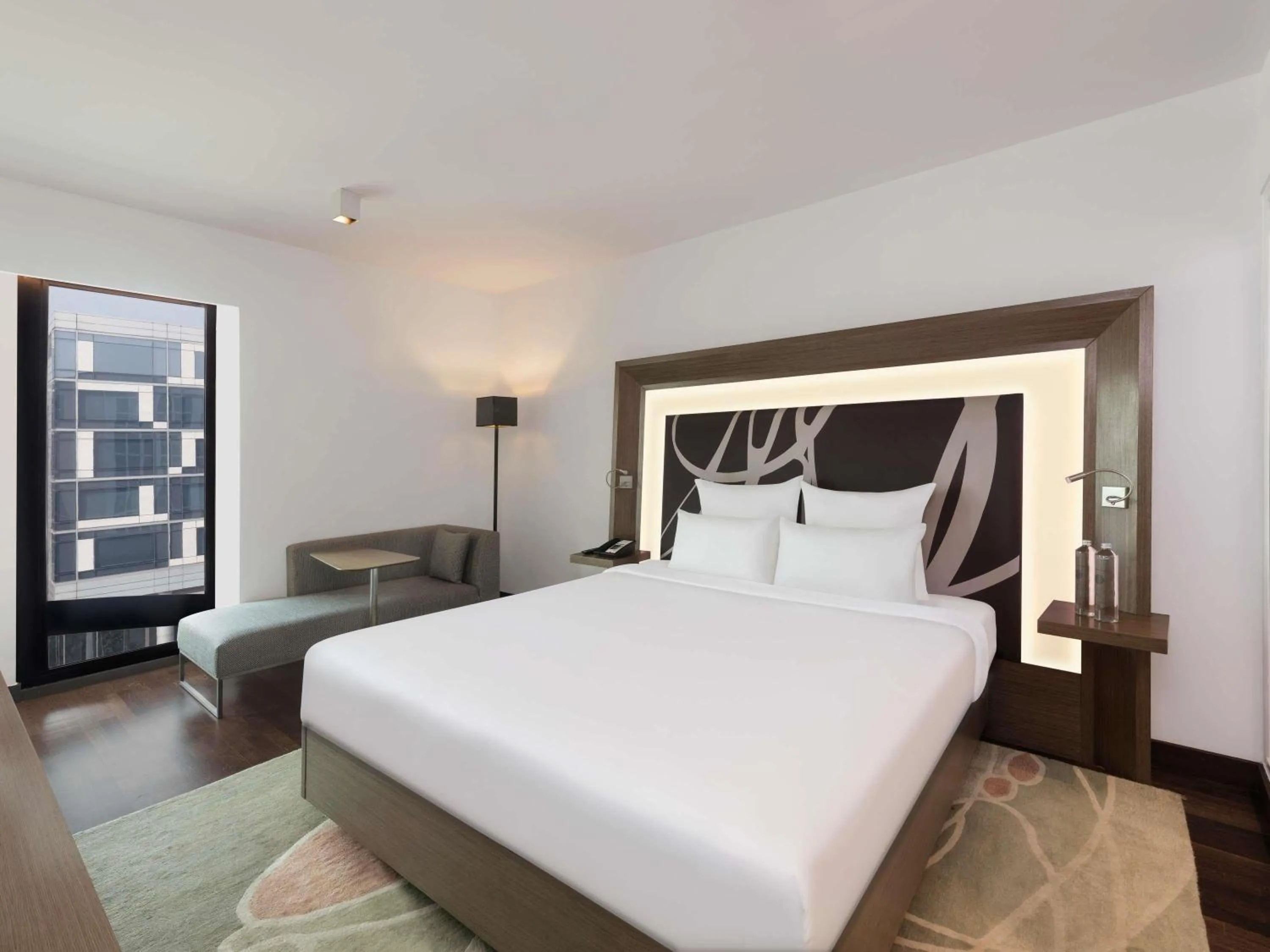 Bedroom, Bed in Novotel New Delhi Aerocity