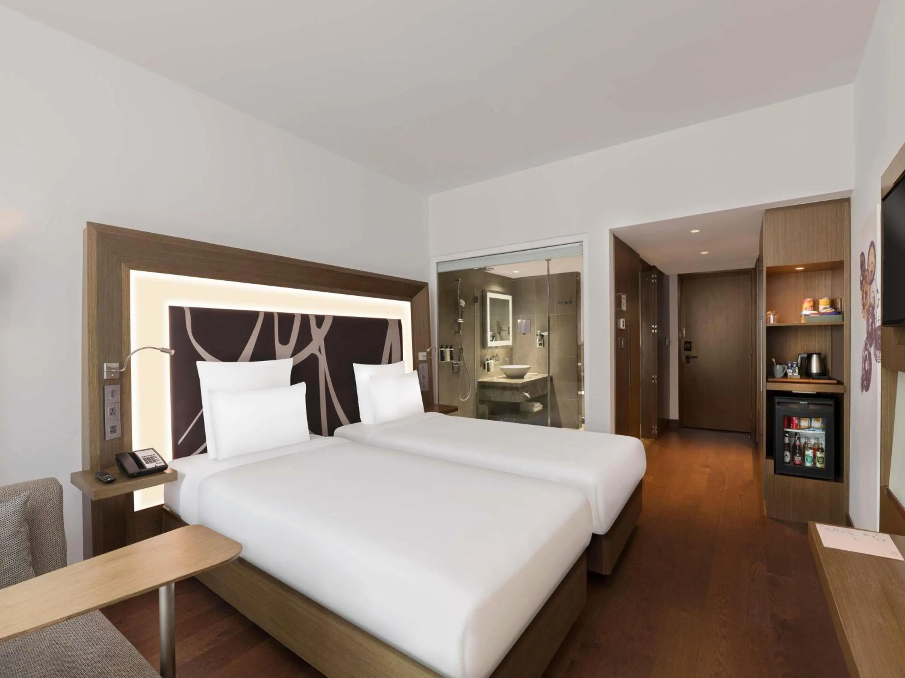 Bedroom, Bed in Novotel New Delhi Aerocity
