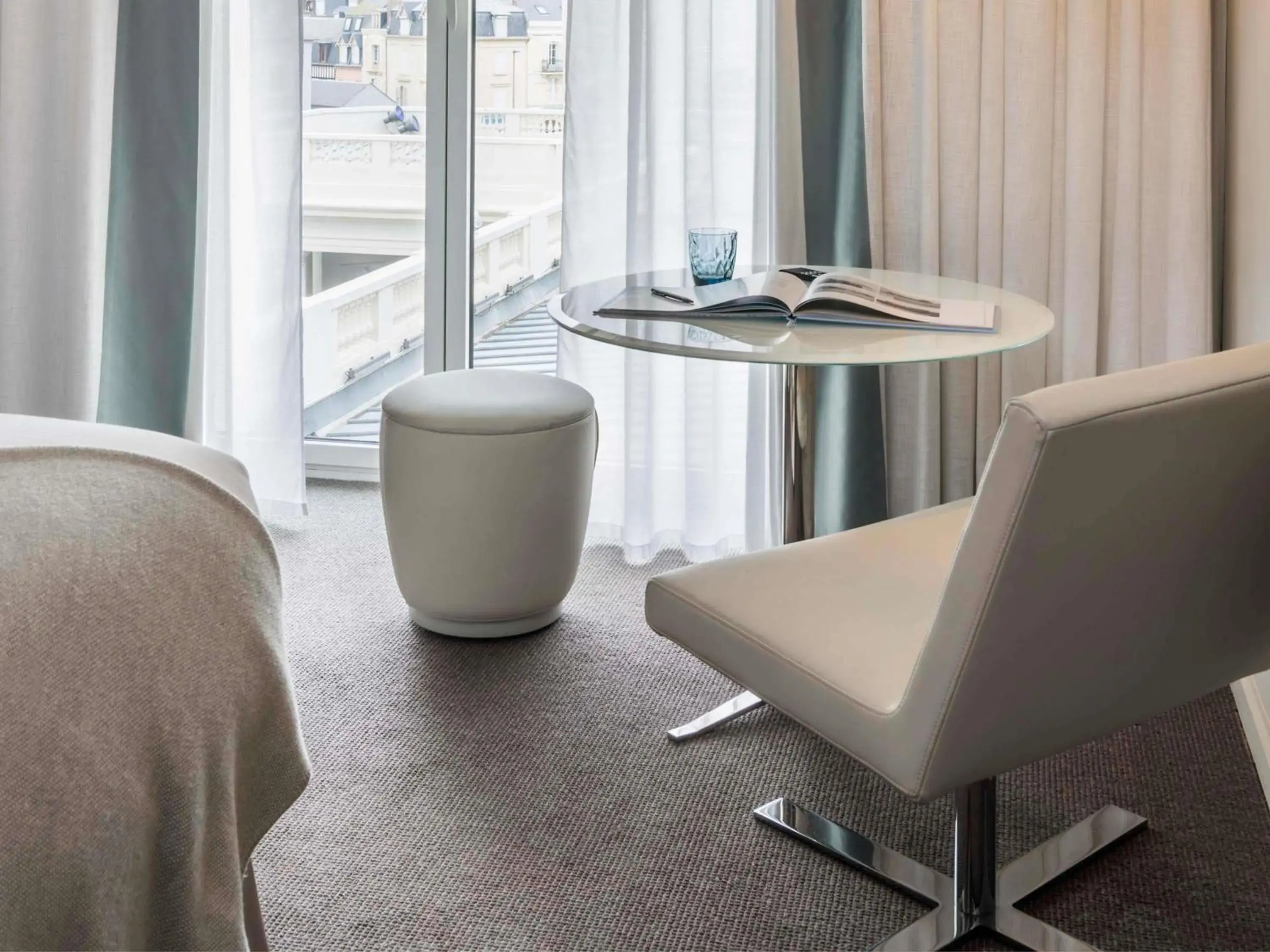 Bedroom in Cures Marines Hotel Thalasso & Spa Trouville - MGallery Collection Bedroom in Cures Marines Hotel Thalasso & Spa Trouville - MGallery Collection