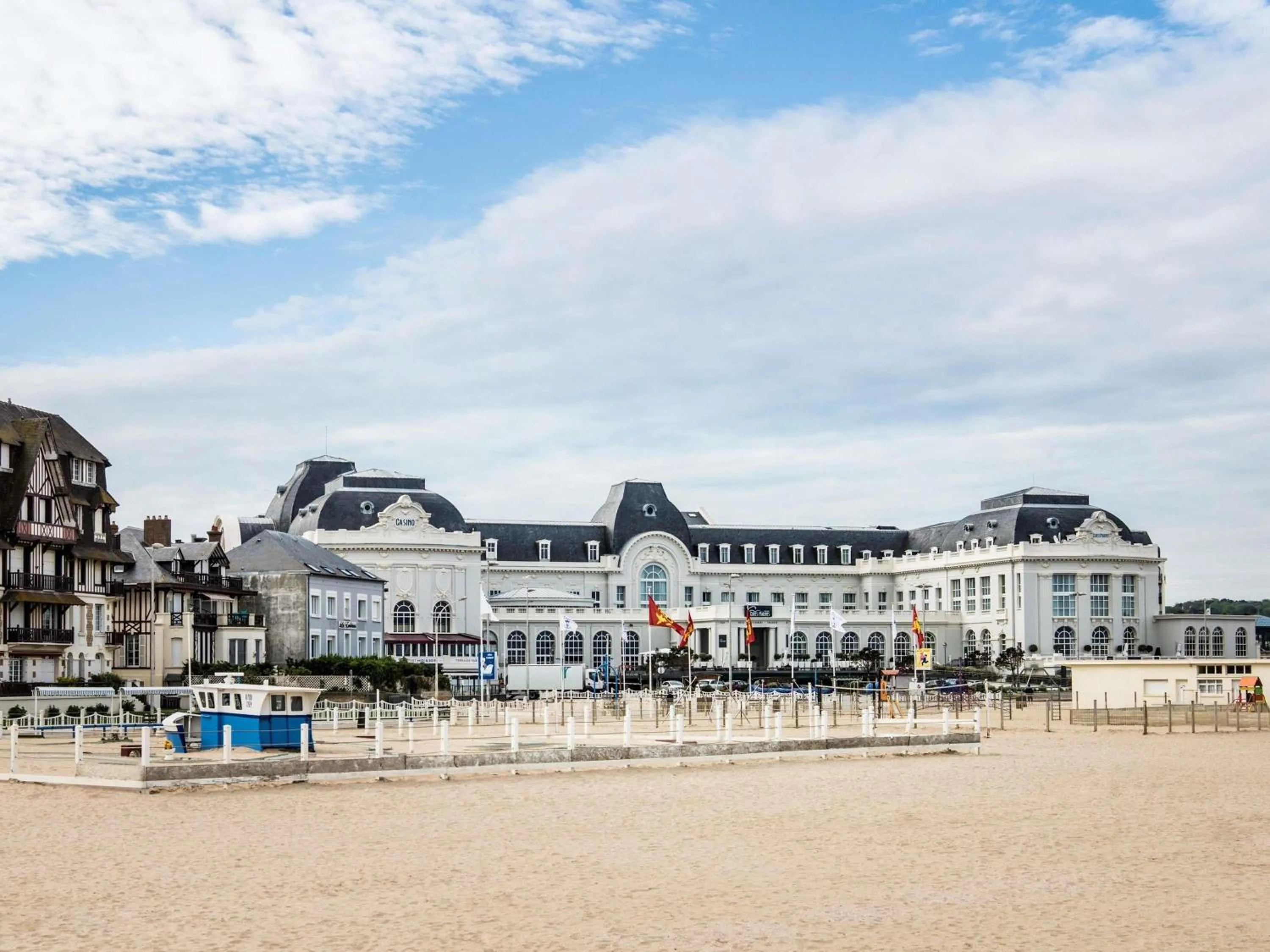 Property building in Cures Marines Hotel Thalasso & Spa Trouville - MGallery Collection