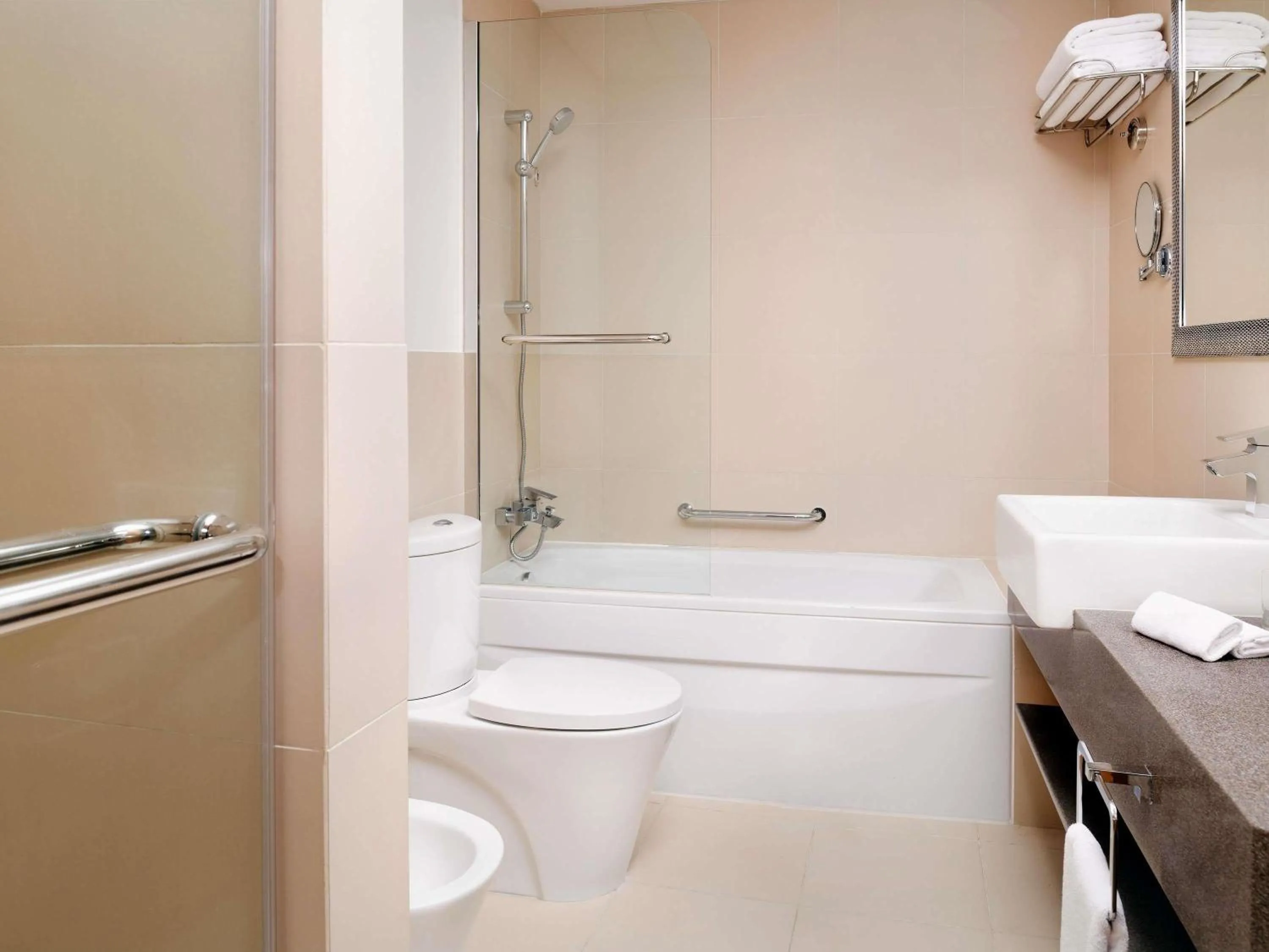 Bedroom in Adagio Premium Dubai Al Barsha