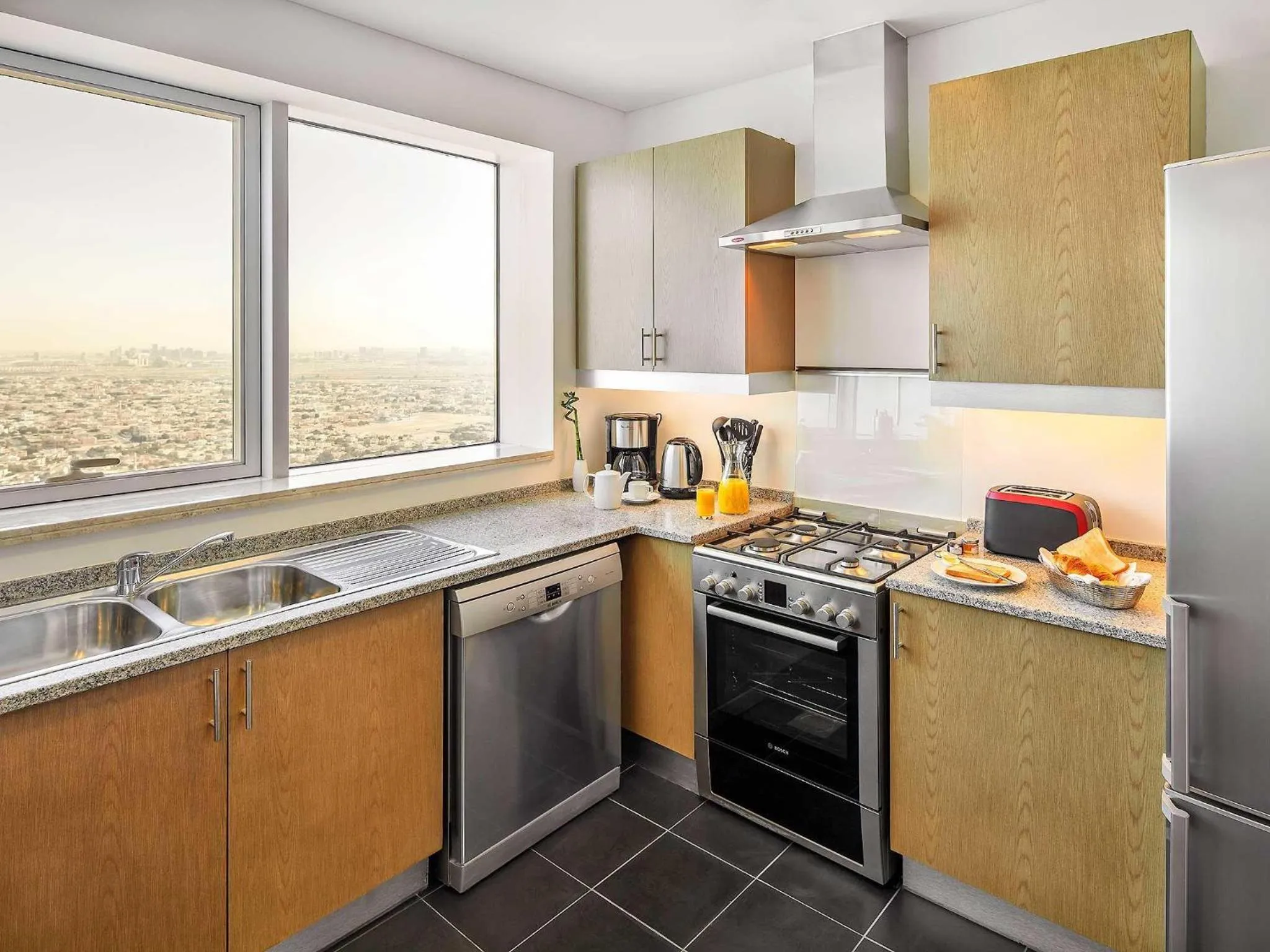 Bedroom in Adagio Premium Dubai Al Barsha