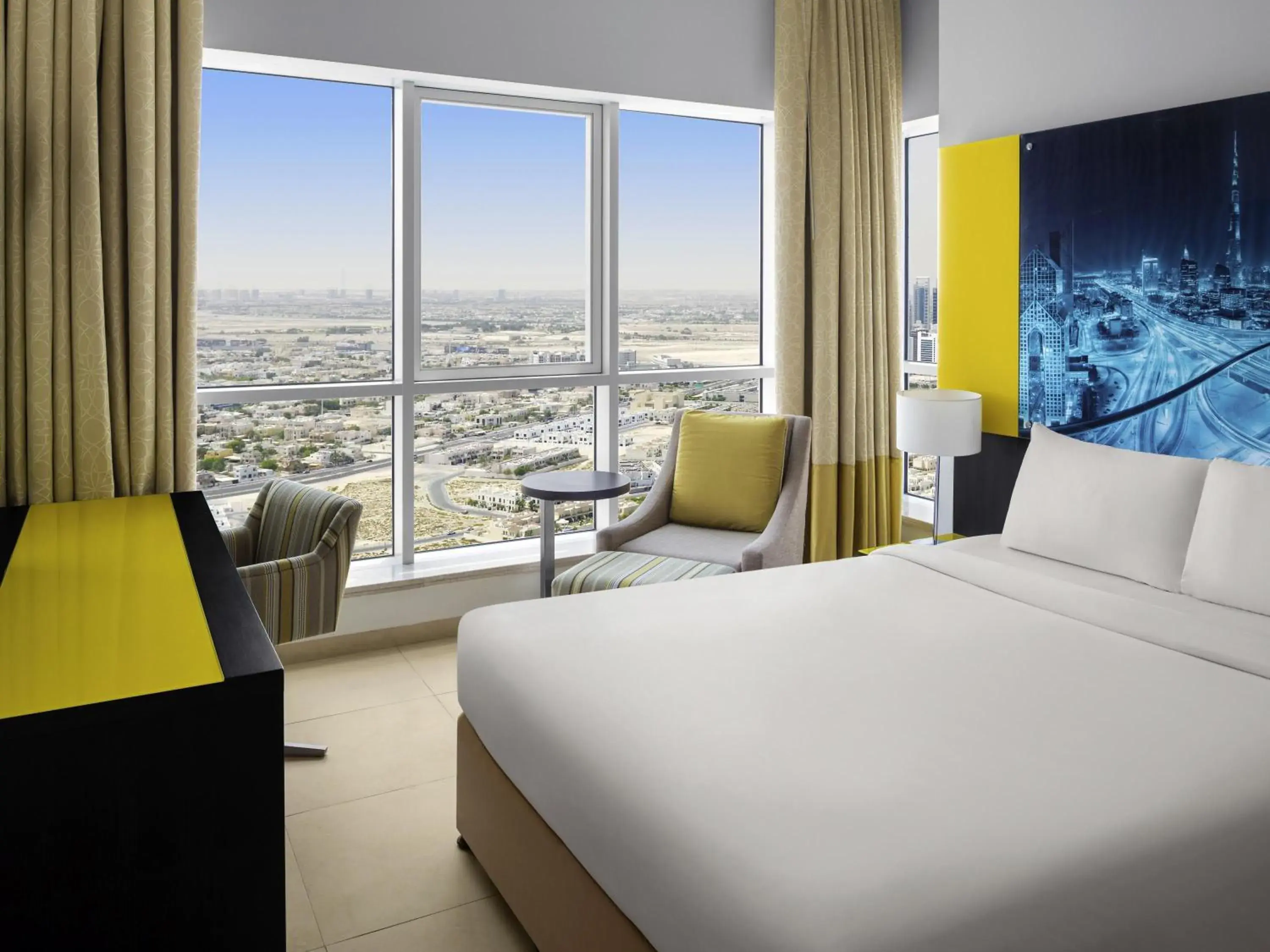 Property building, Bed in Adagio Premium Dubai Al Barsha Property building, Bed in Adagio Premium Dubai Al Barsha