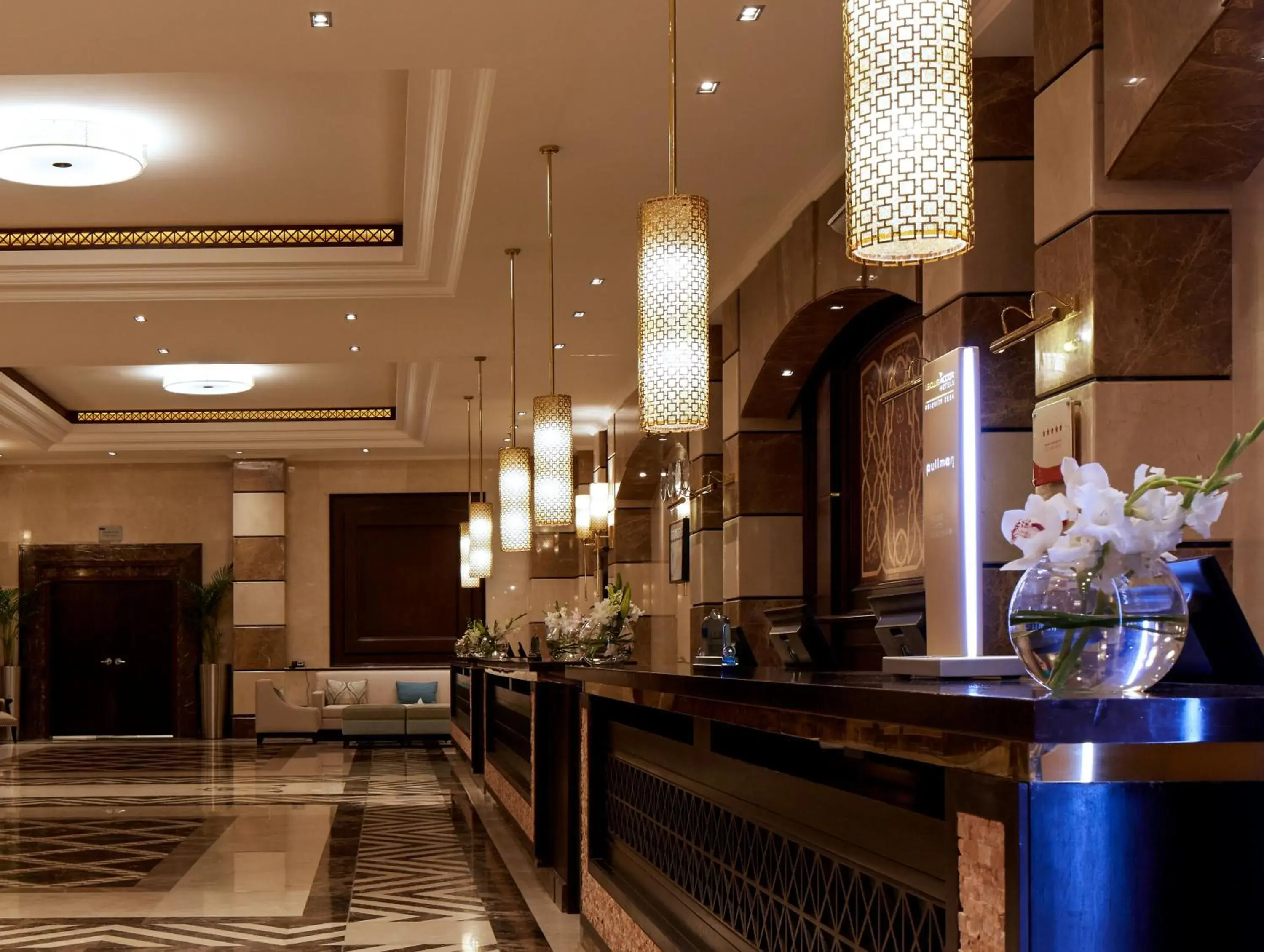 Lobby or reception in Zamzam Pullman Madina Lobby or reception in Zamzam Pullman Madina