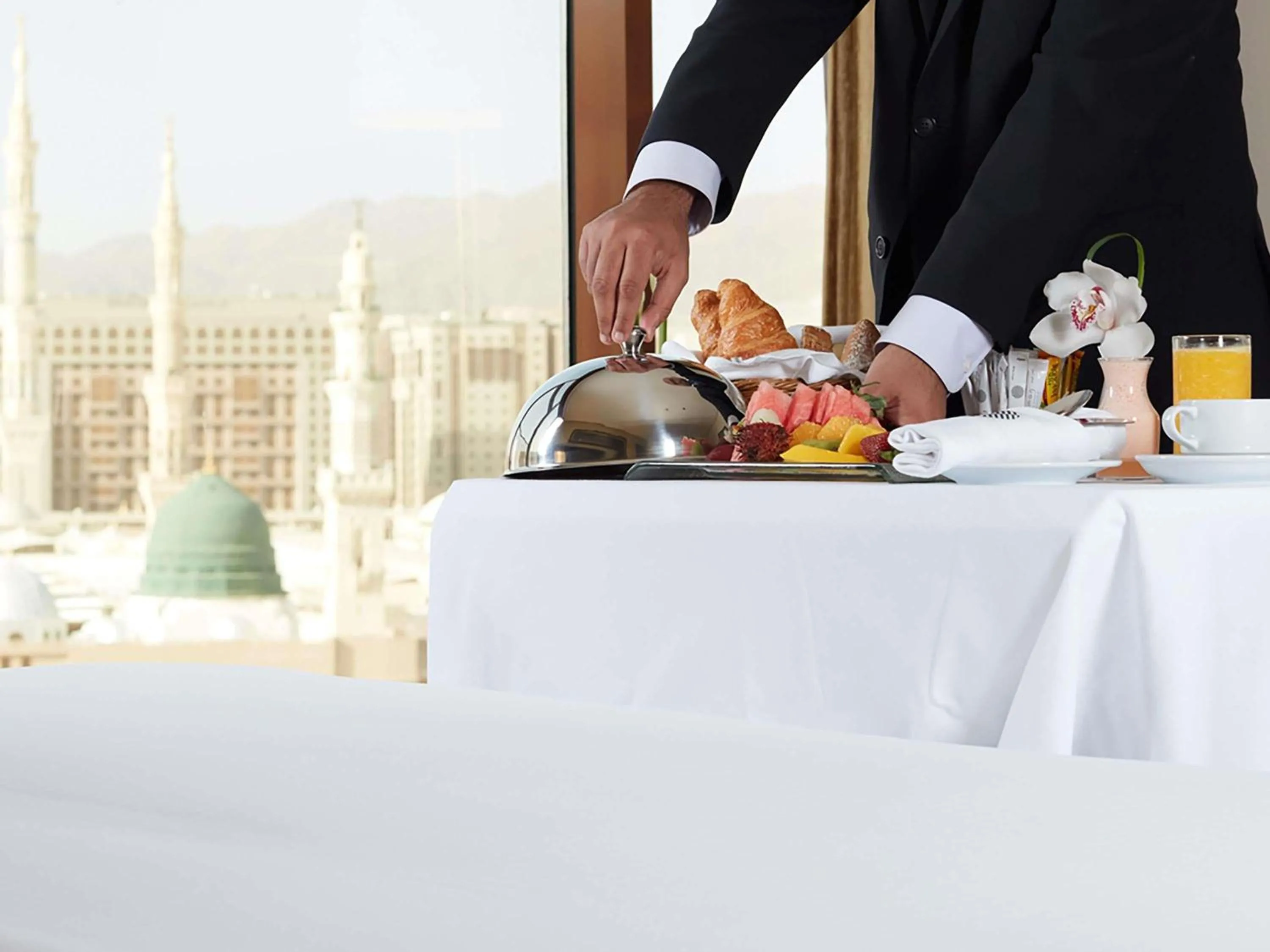 Breakfast in Zamzam Pullman Madina