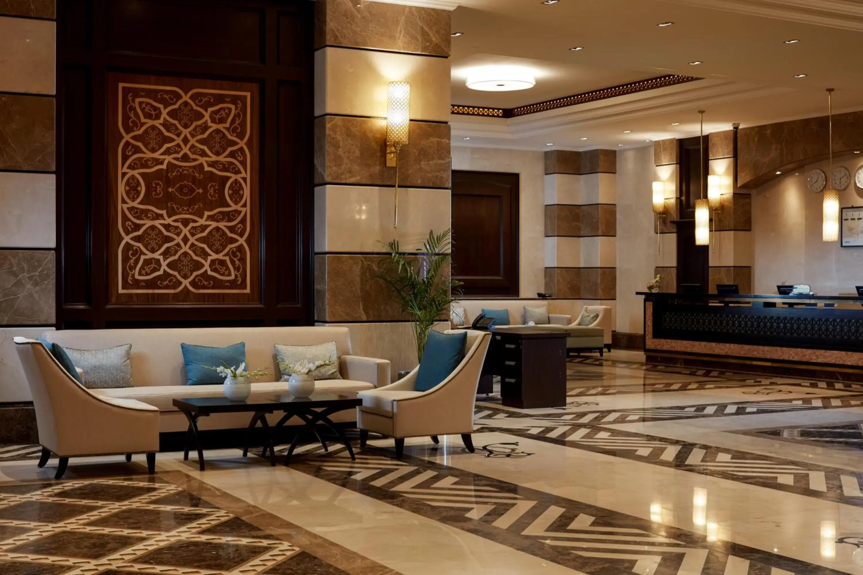 Lobby or reception in Zamzam Pullman Madina Lobby or reception in Zamzam Pullman Madina