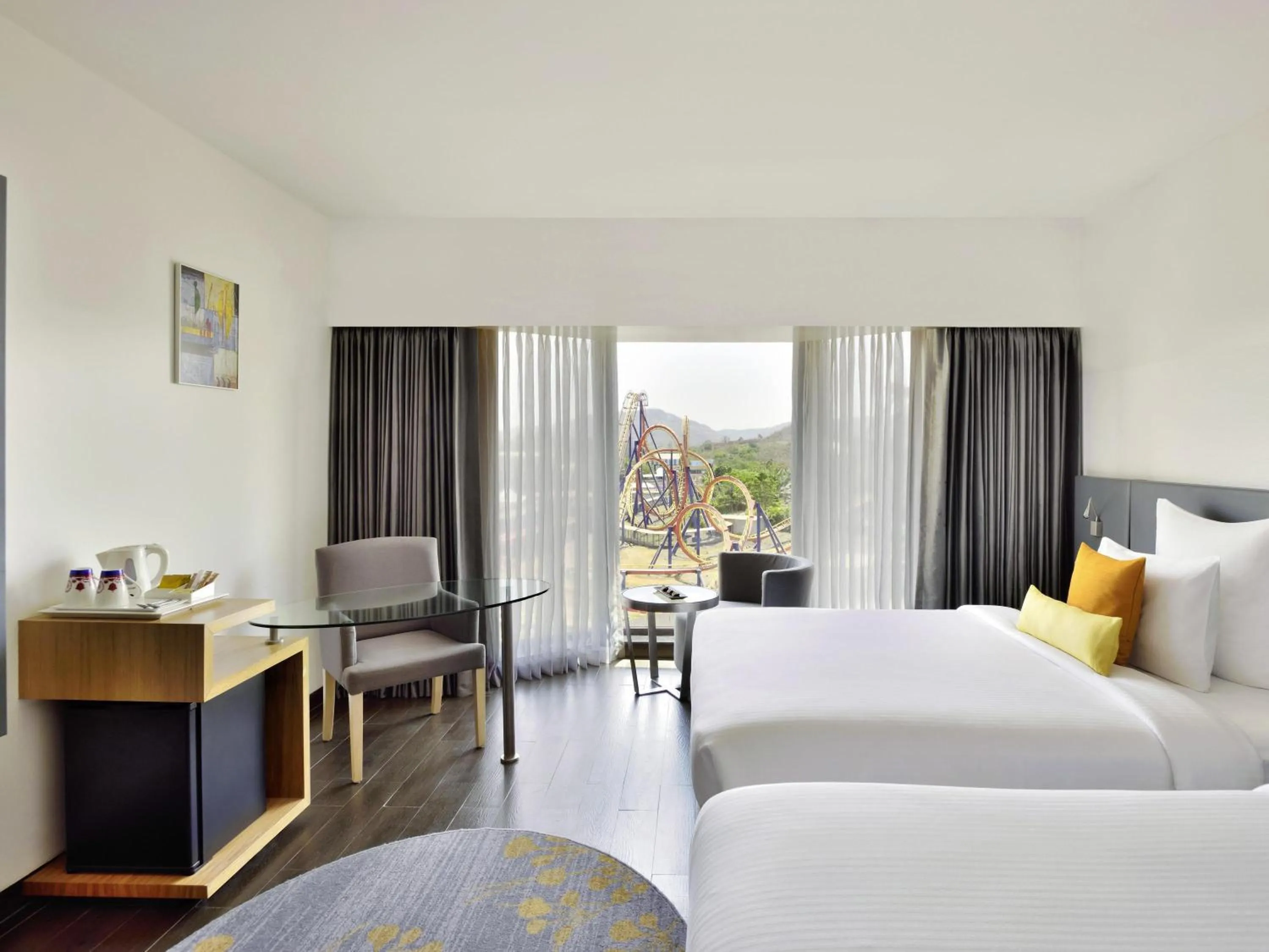 Bedroom, Bed in Novotel Imagicaa Khopoli