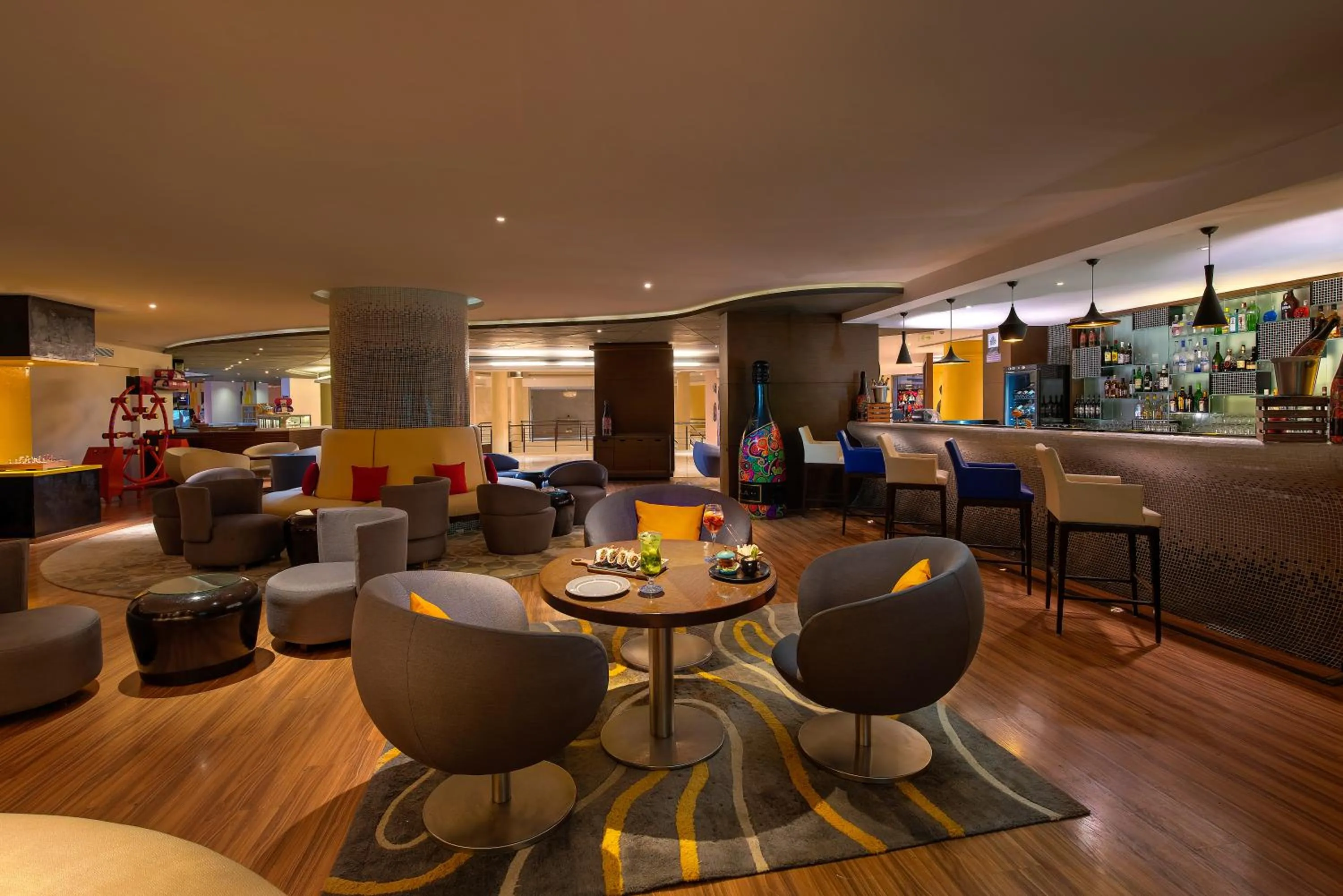Lounge or bar in Novotel Imagicaa Khopoli