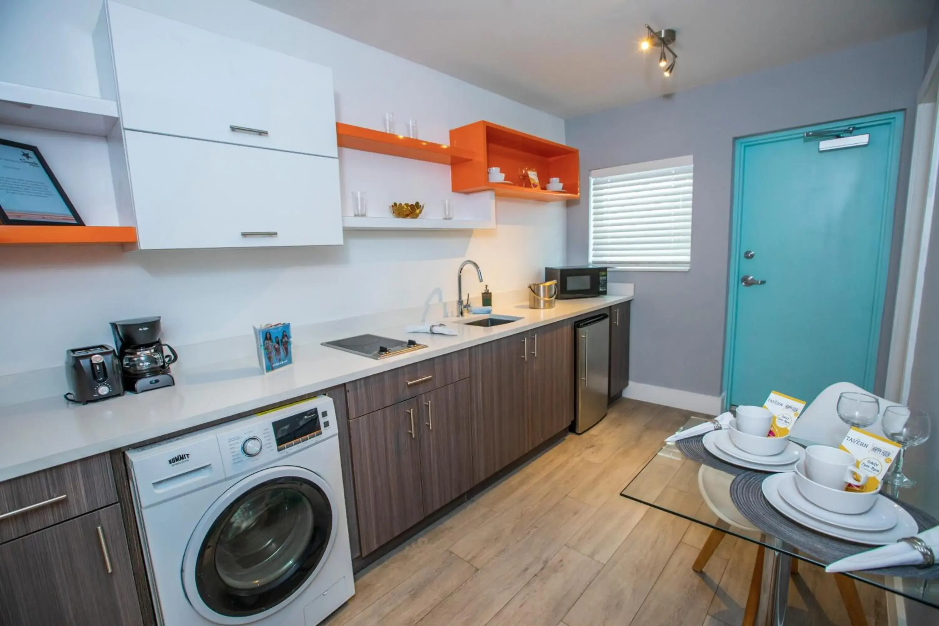 Kitchen or kitchenette in Seaside All Suites Hotel Kitchen or kitchenette in Seaside All Suites Hotel