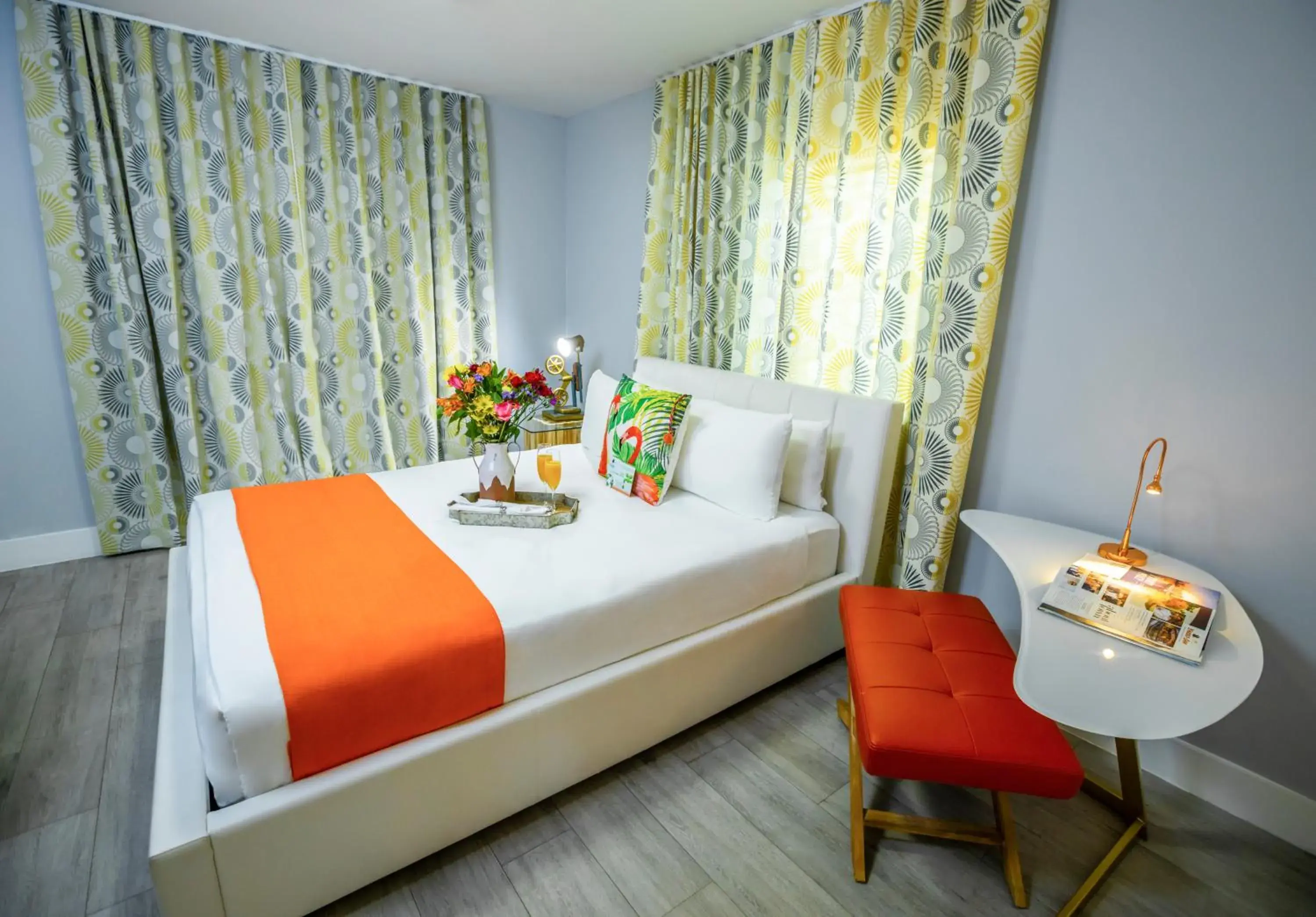 Bed in Seaside All Suites Hotel Bed in Seaside All Suites Hotel