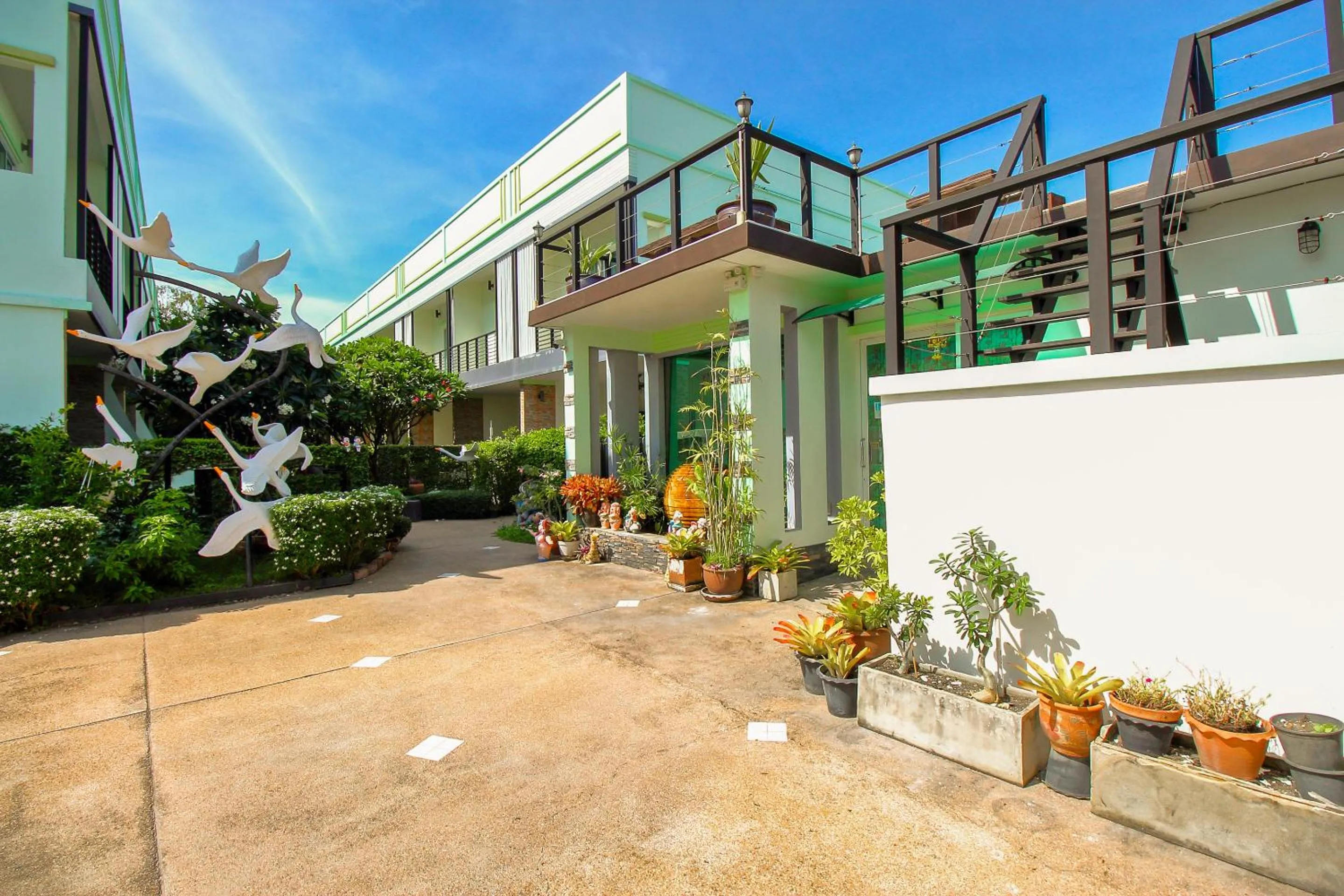 Facade/entrance in Baan Noppadol Hua Hin Resort
