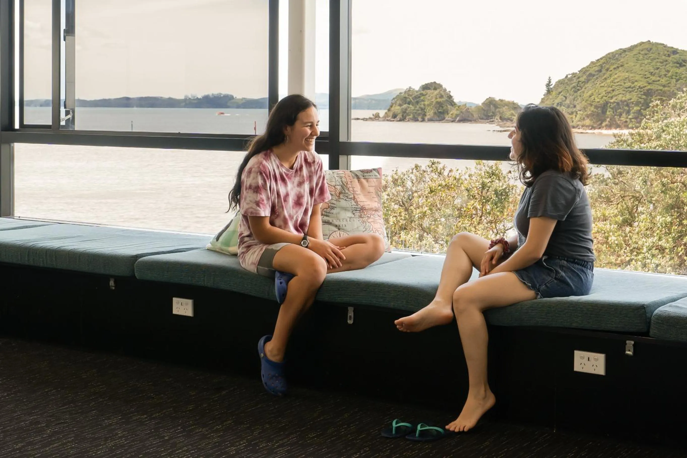 People in Haka House Bay of Islands