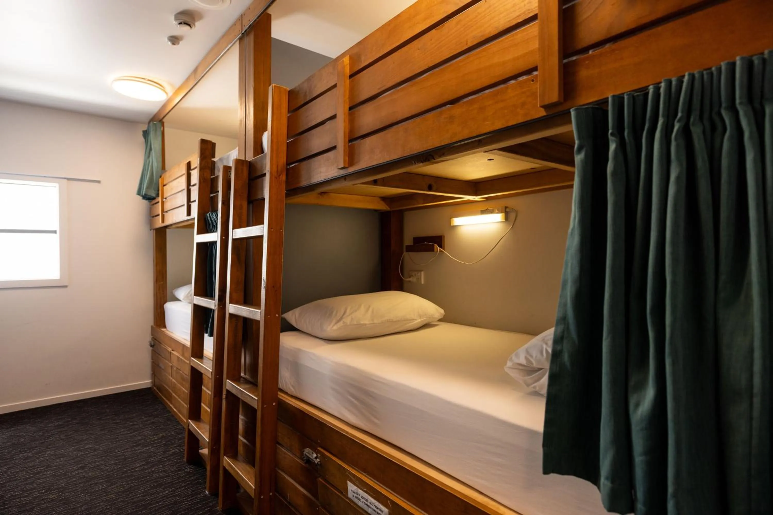 Bed in Haka House Bay of Islands