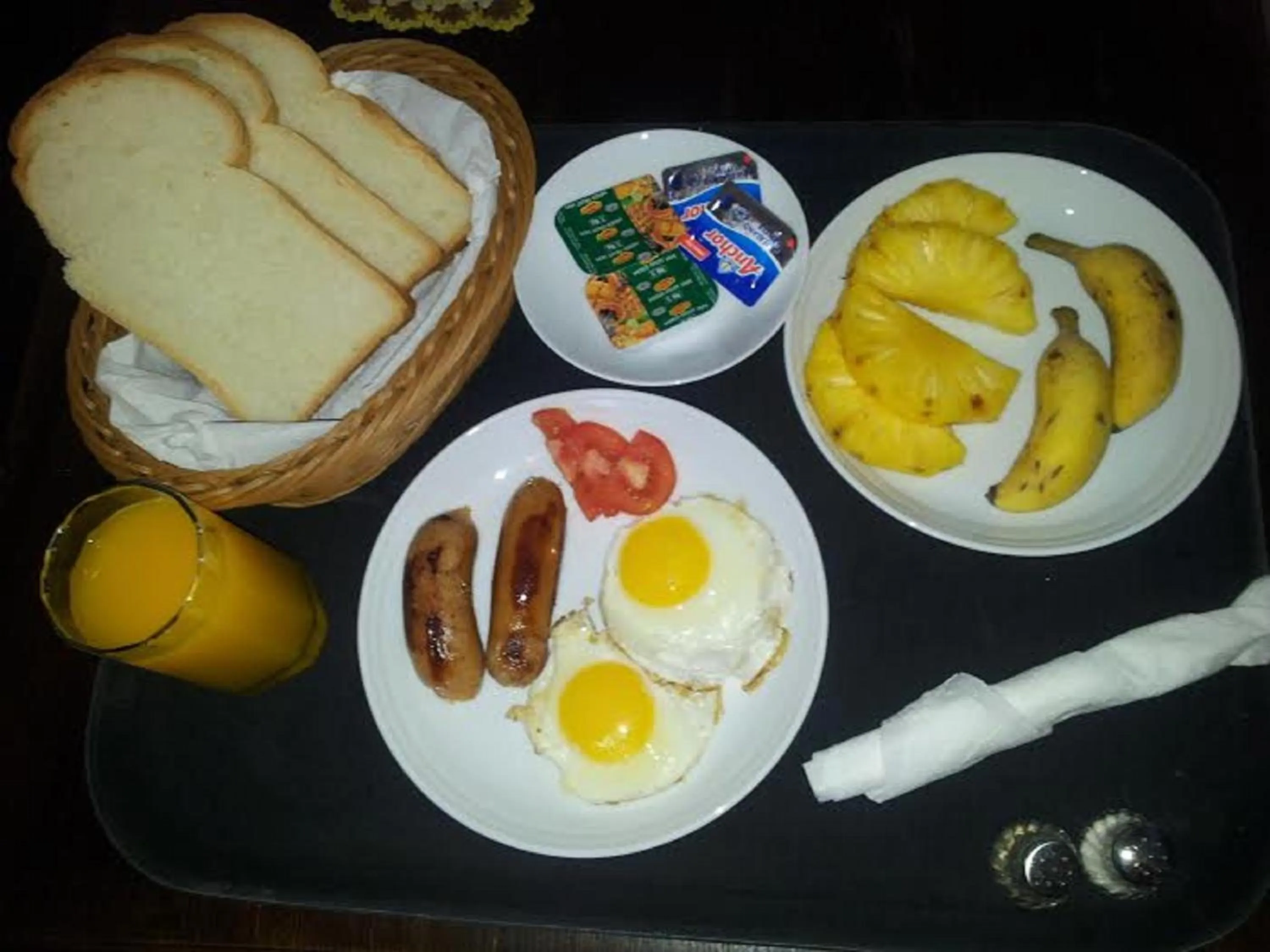 Food close-up in Janishi Residencies