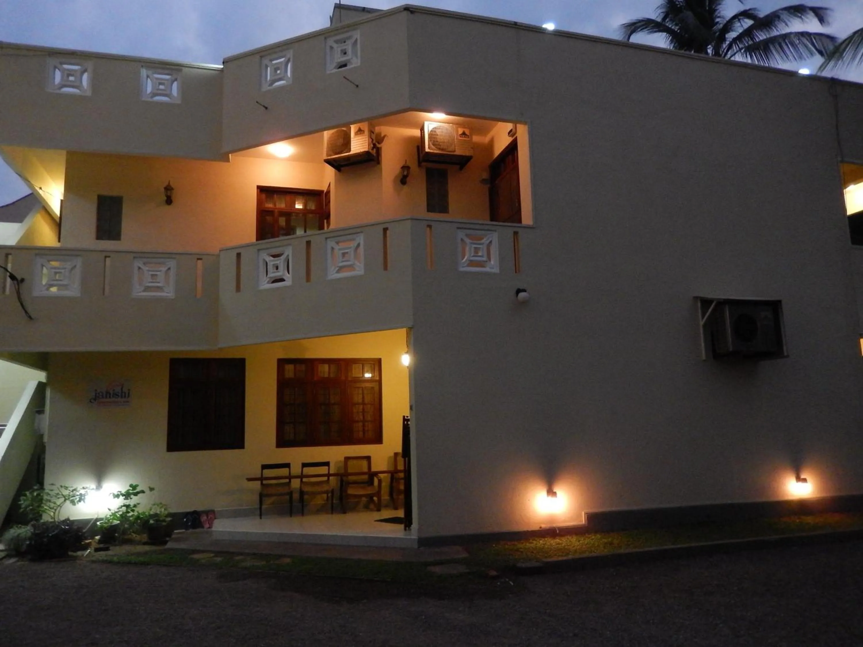 Facade/entrance in Janishi Residencies