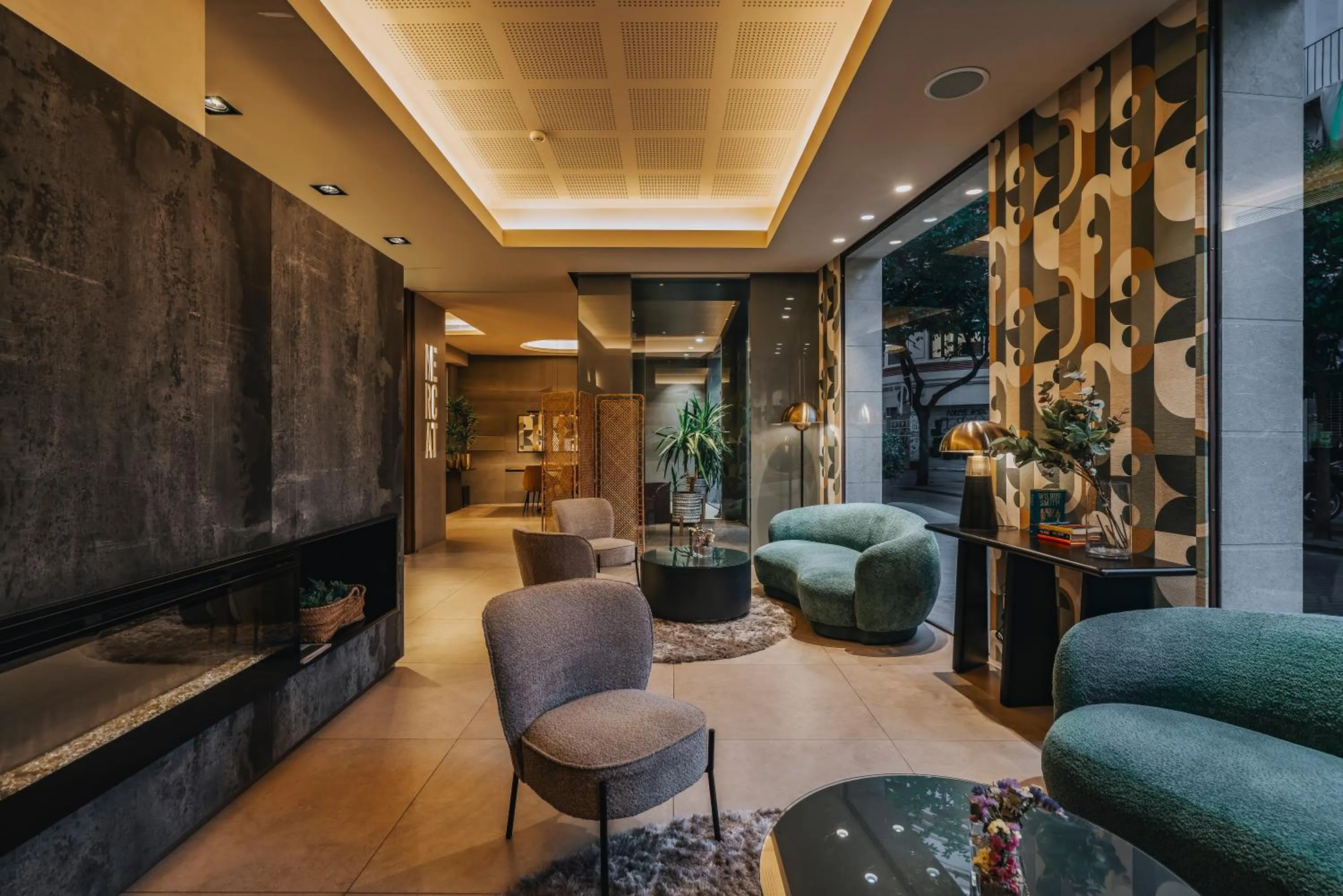 Seating area in Vincci Mercat