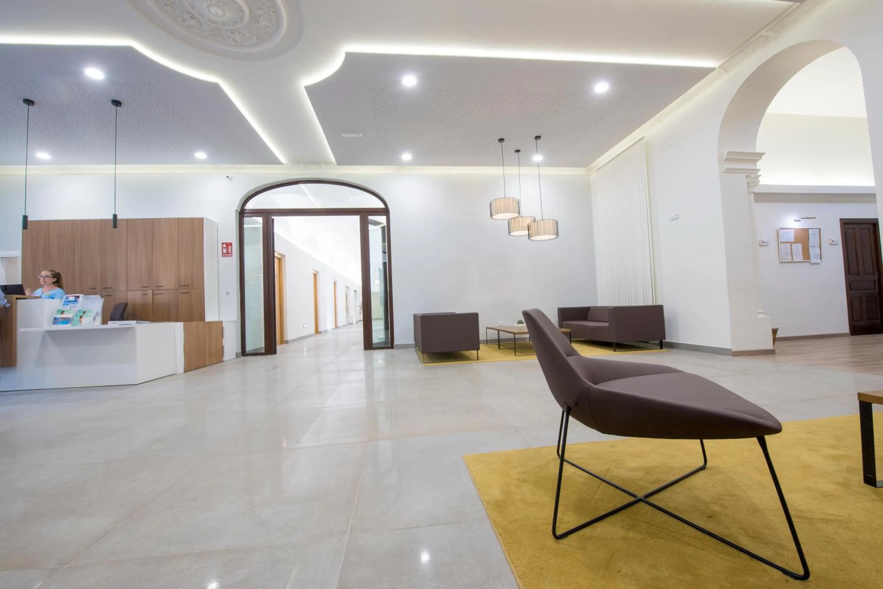 Lobby or reception in Hotel Balneario El Raposo