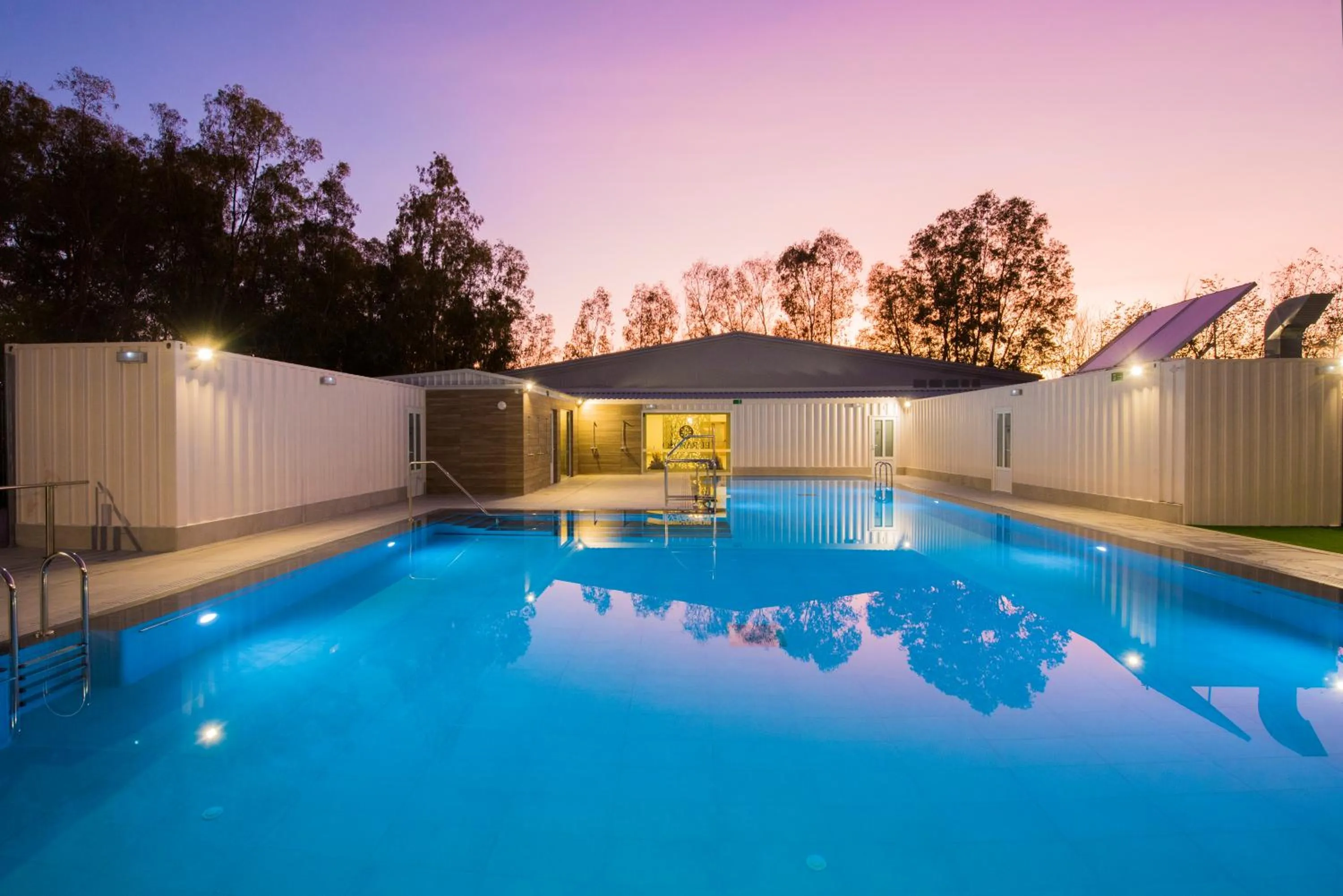 Property building in Hotel Balneario El Raposo