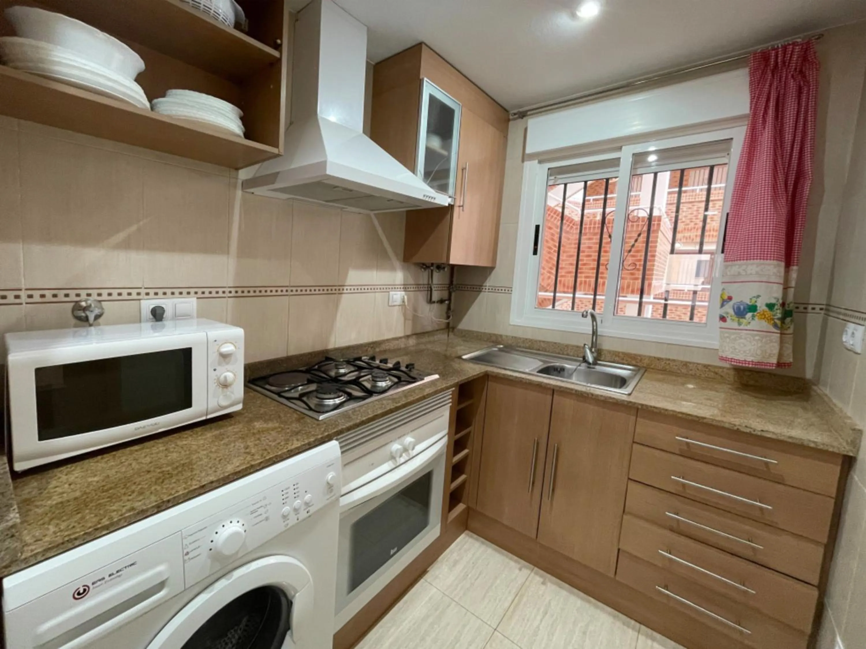 Kitchen or kitchenette in Apartamentos 3000 Marina D'Or