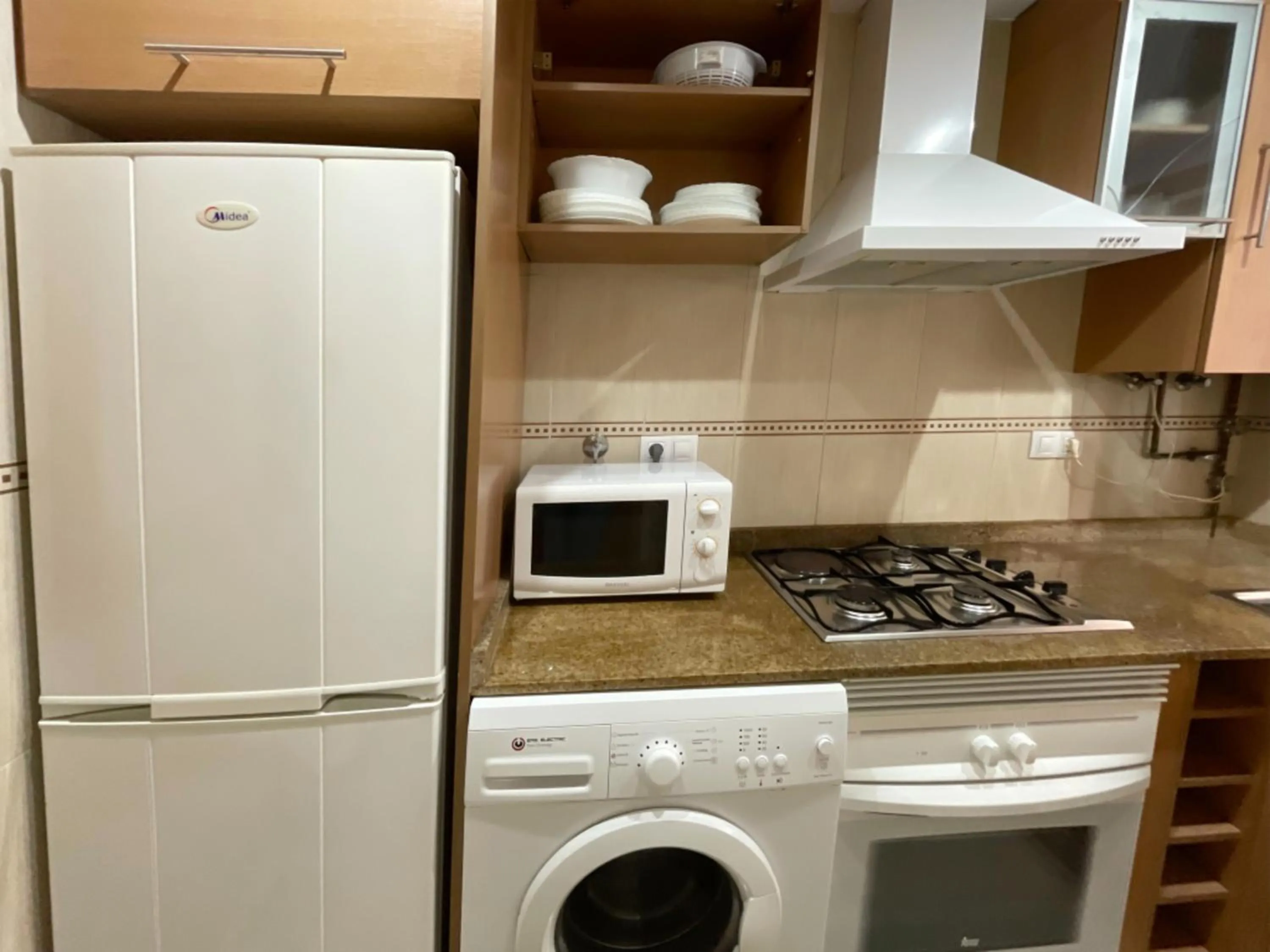 Kitchen or kitchenette in Apartamentos 3000 Marina D'Or