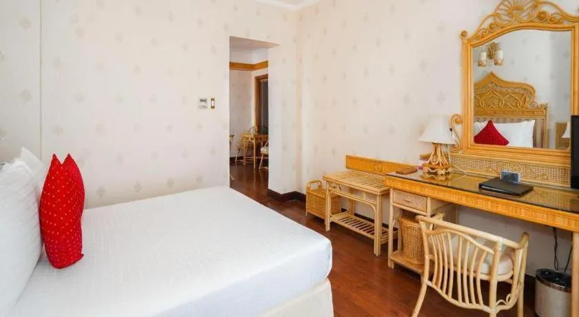 Bed in Senriver Hotel