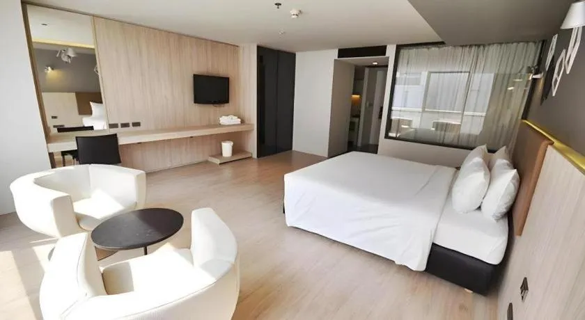 Bed in The Heritage Silom Hotel